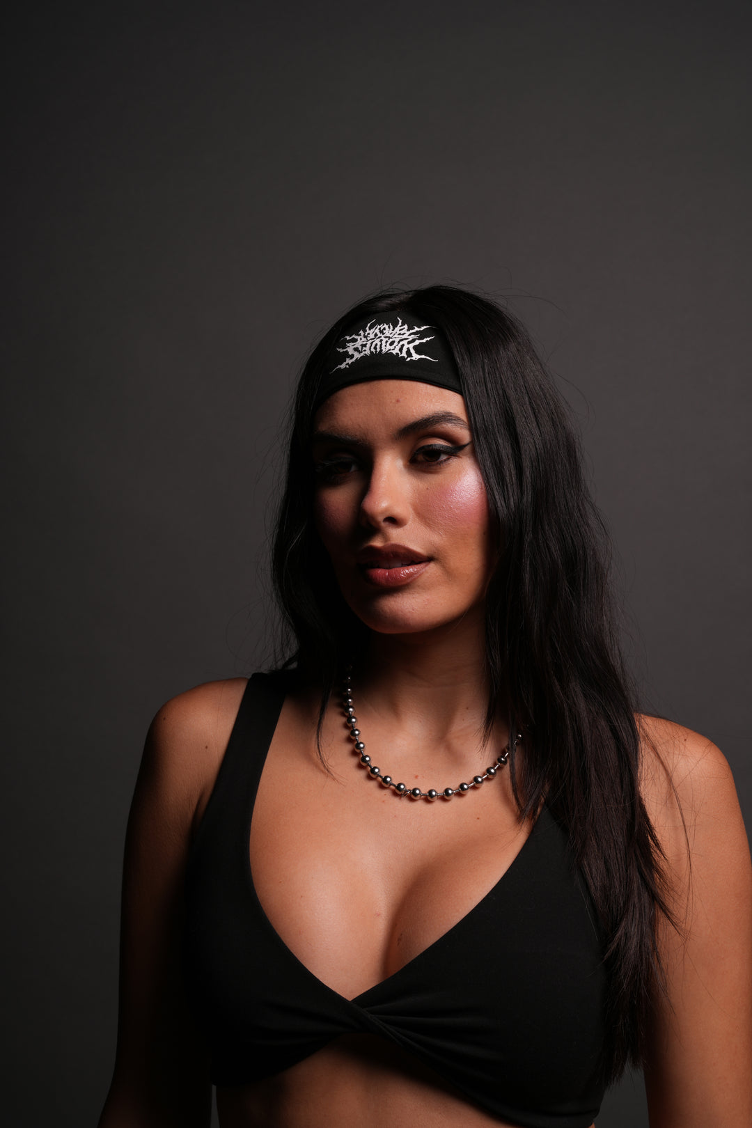Forged From Iron Wide Headband in Black
