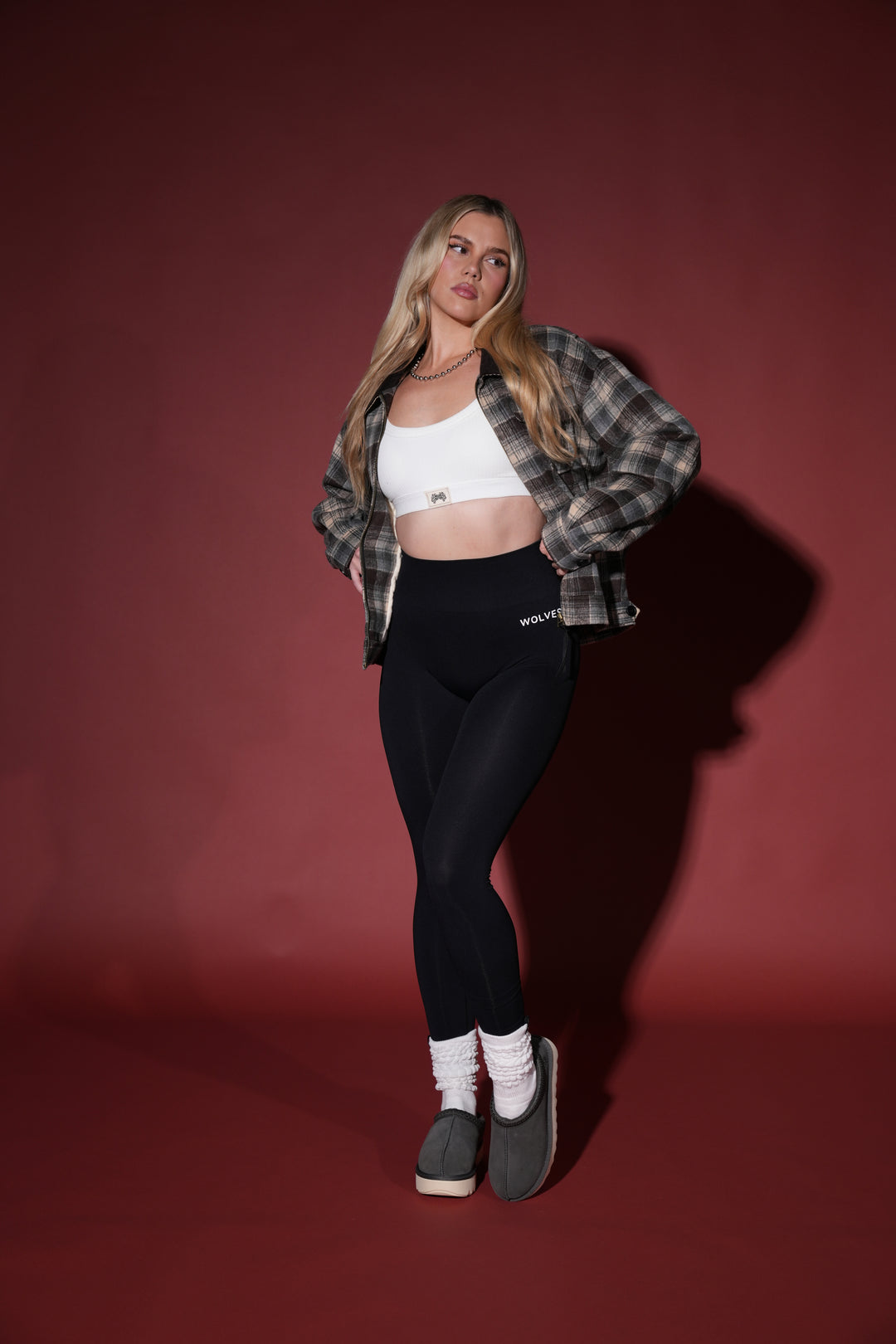 Wolf Head Logan Jacket in Coastal Plaid