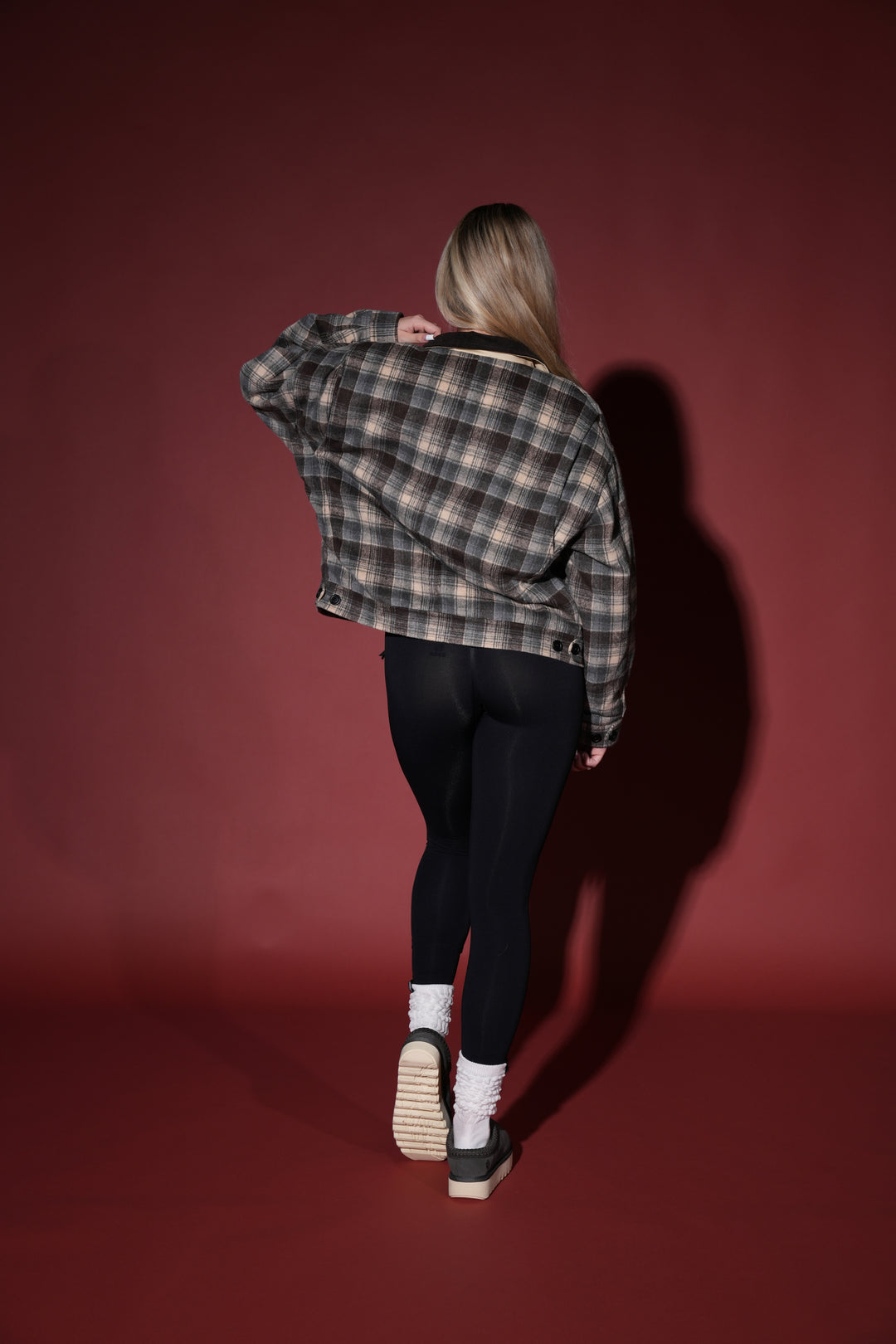 Wolf Head Logan Jacket in Coastal Plaid