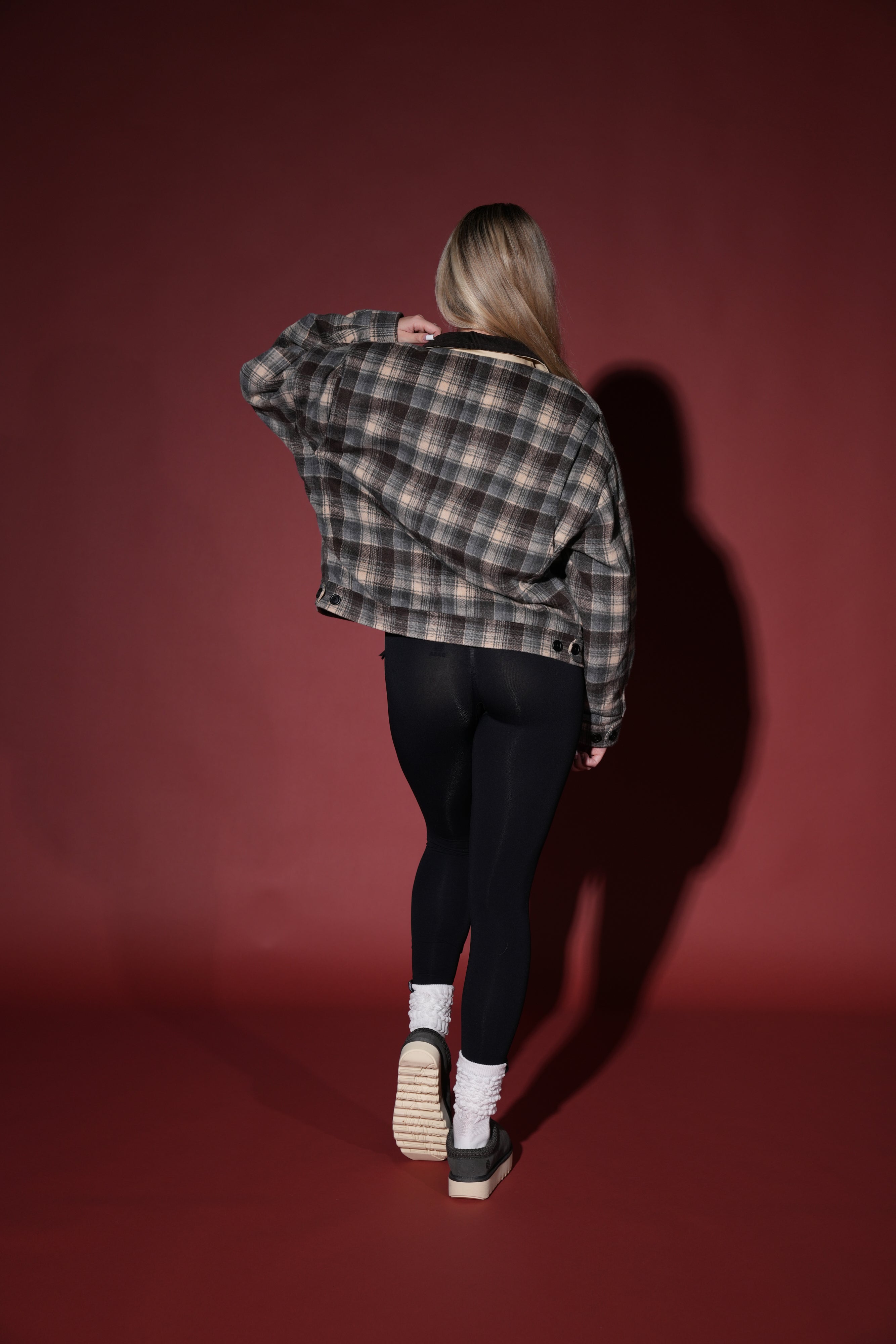 Wolf Head Logan Jacket in Coastal Plaid