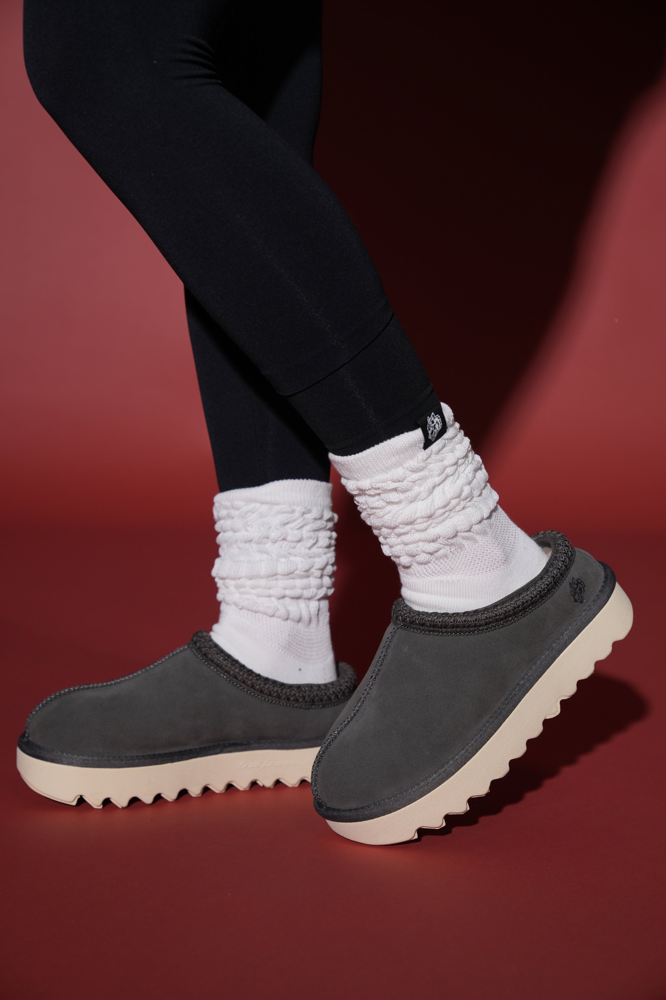 Wolf Head Mammoth Mule in Wolf Gray