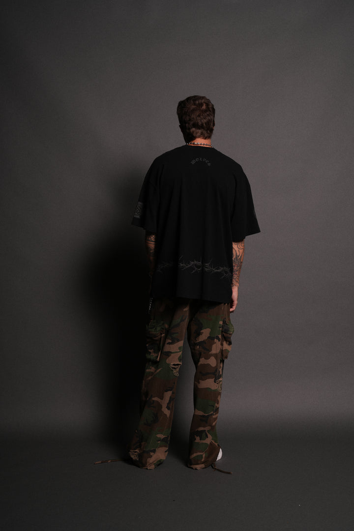 Surrounded by Thorns "Premium" Oversized Tee in Black