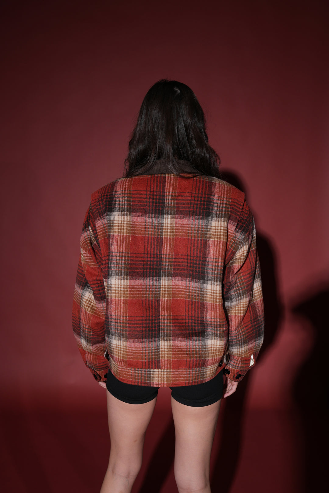 Wolf Head Logan Jacket in Brimstone Plaid