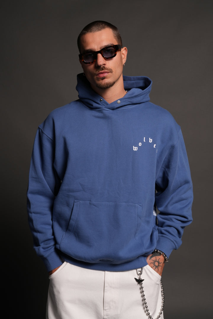 Homage To La Pierce Hoodie in La Blue