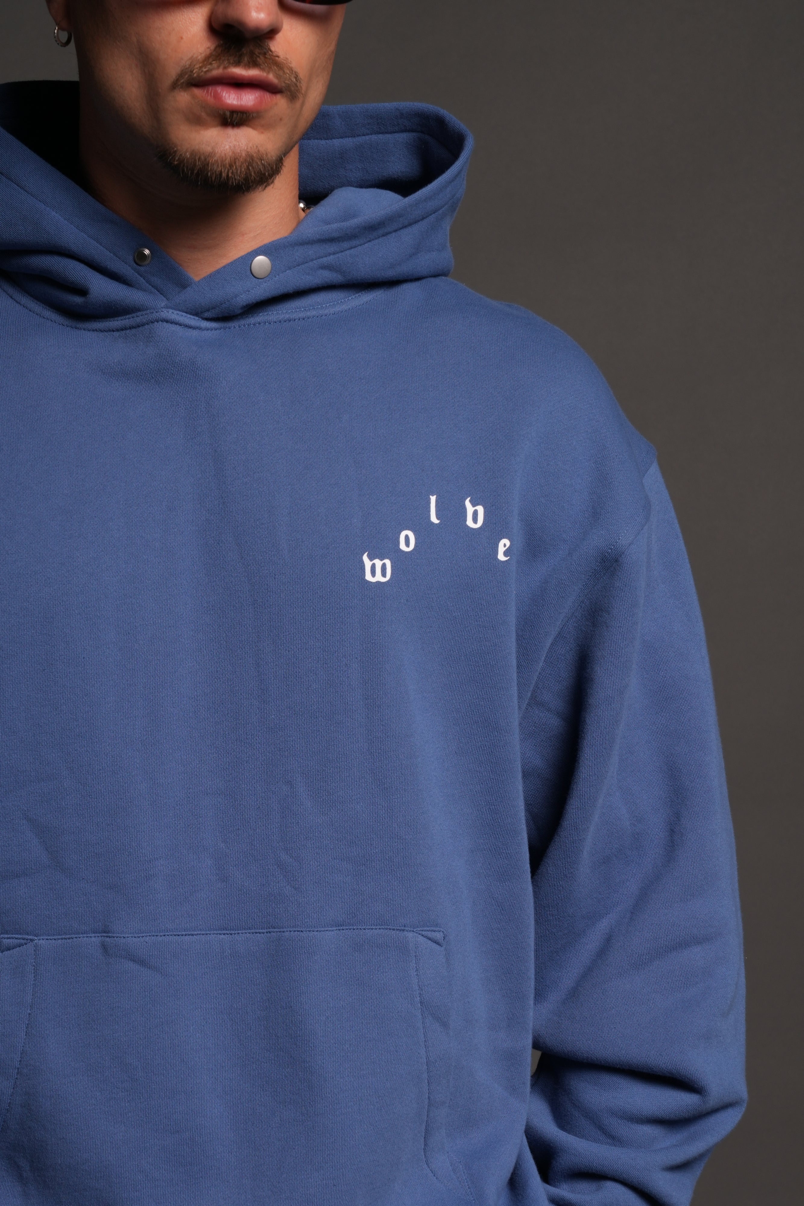 Homage To La Pierce Hoodie in La Blue