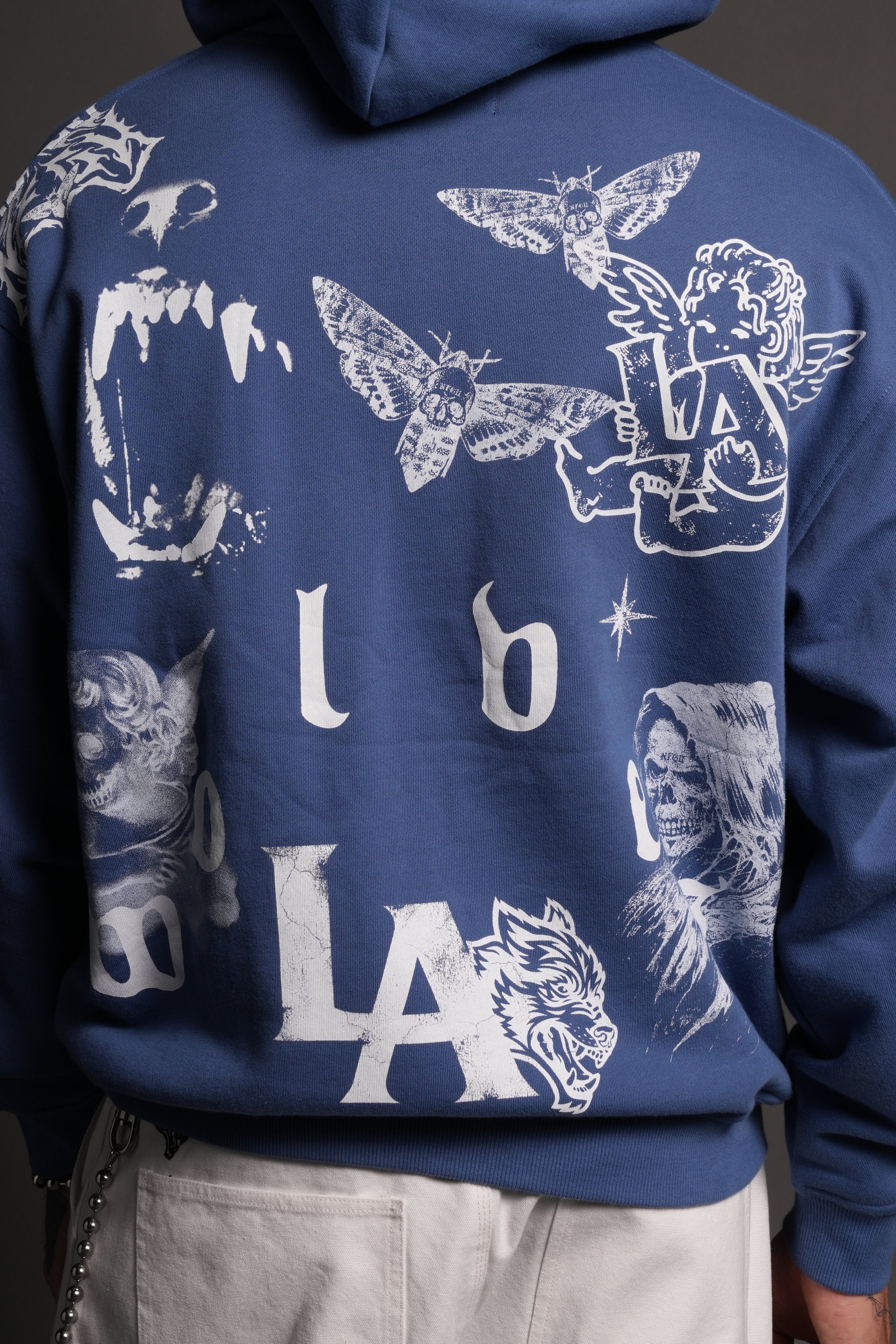Homage To La Pierce Hoodie in La Blue – DarcSport