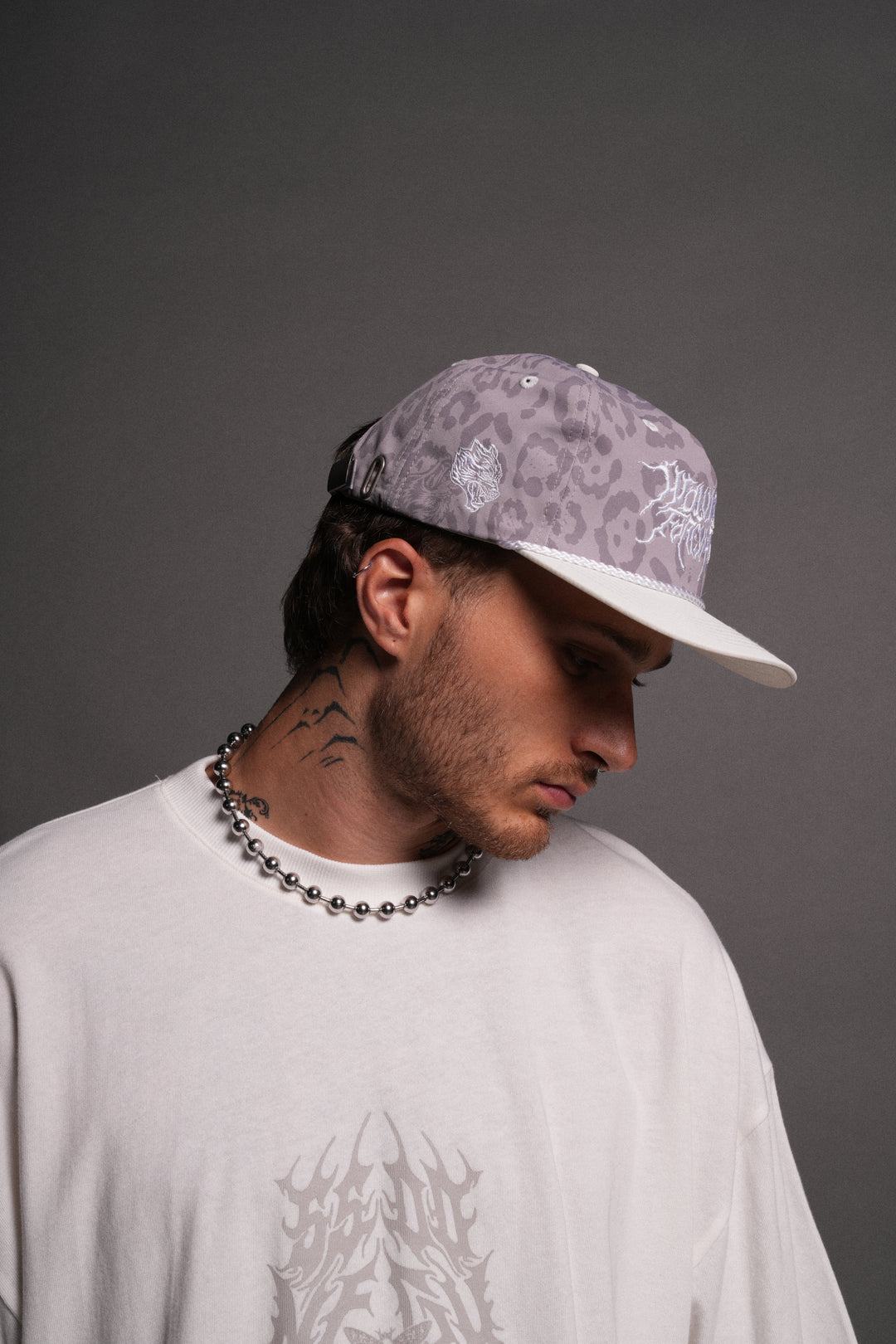 Forged From Iron Paradise Hat in Clay Leopard/Cream