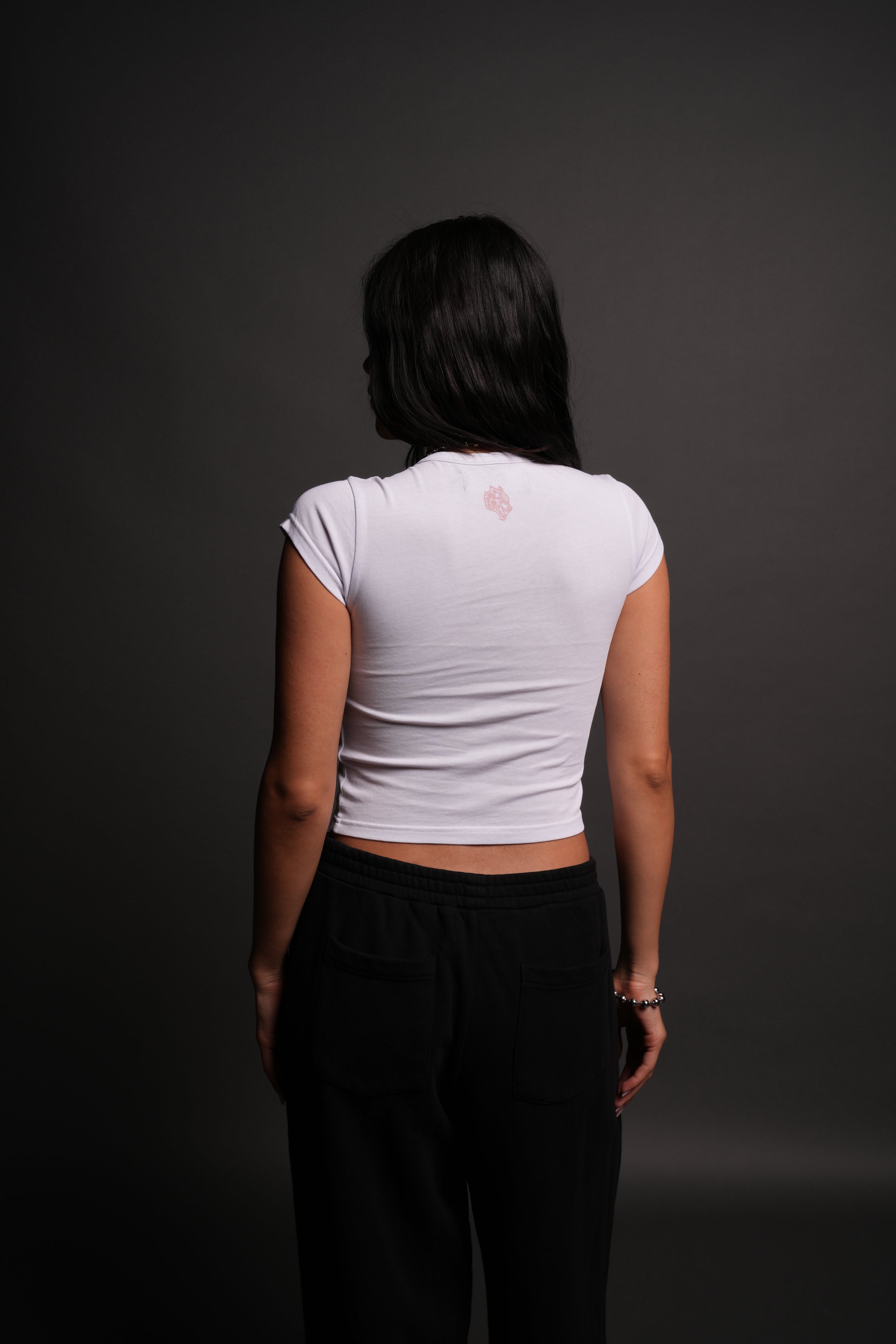Watch Over Me "Baby" Tee in White