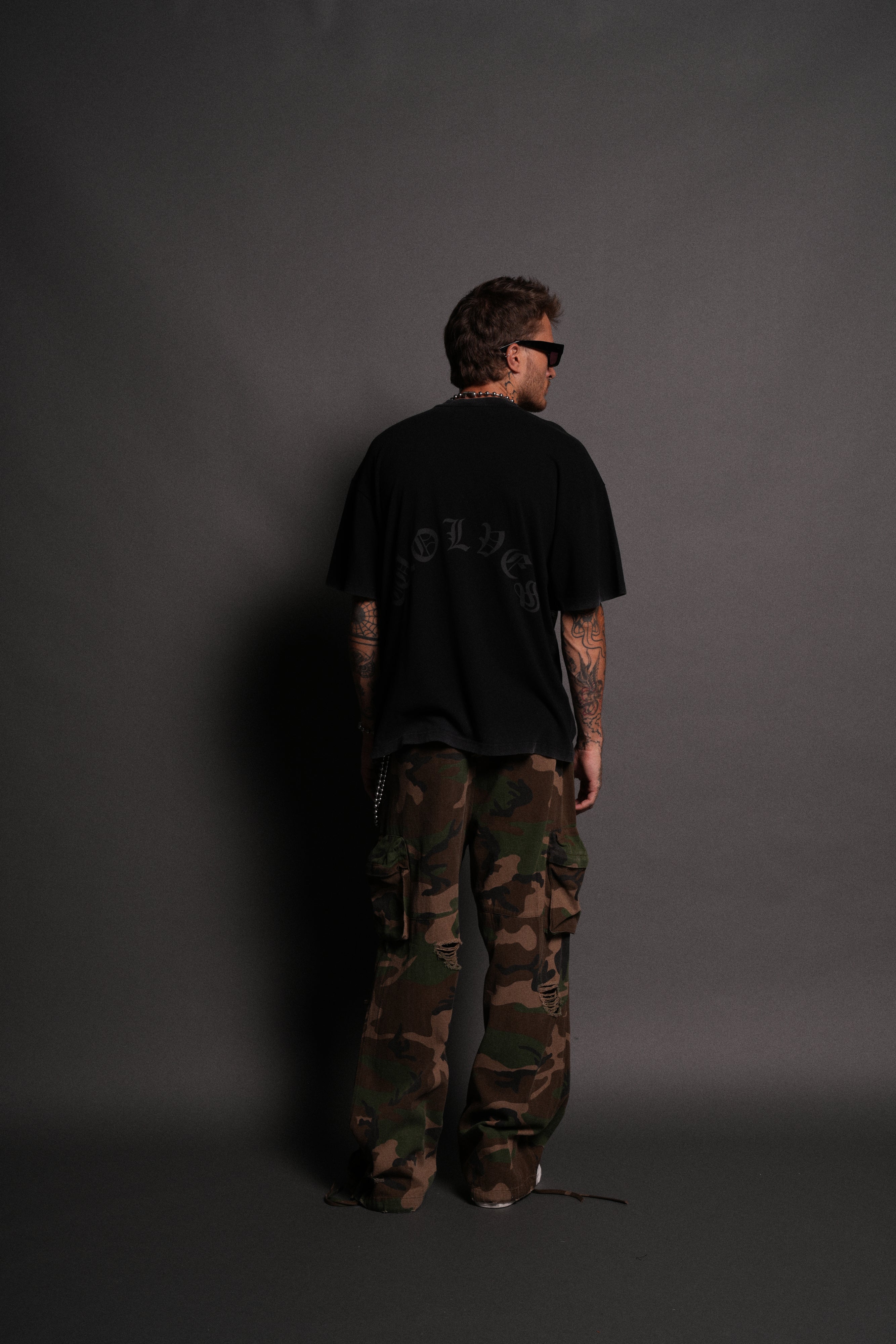 Fear Thou Not "Premium" Oversized Tee in Black