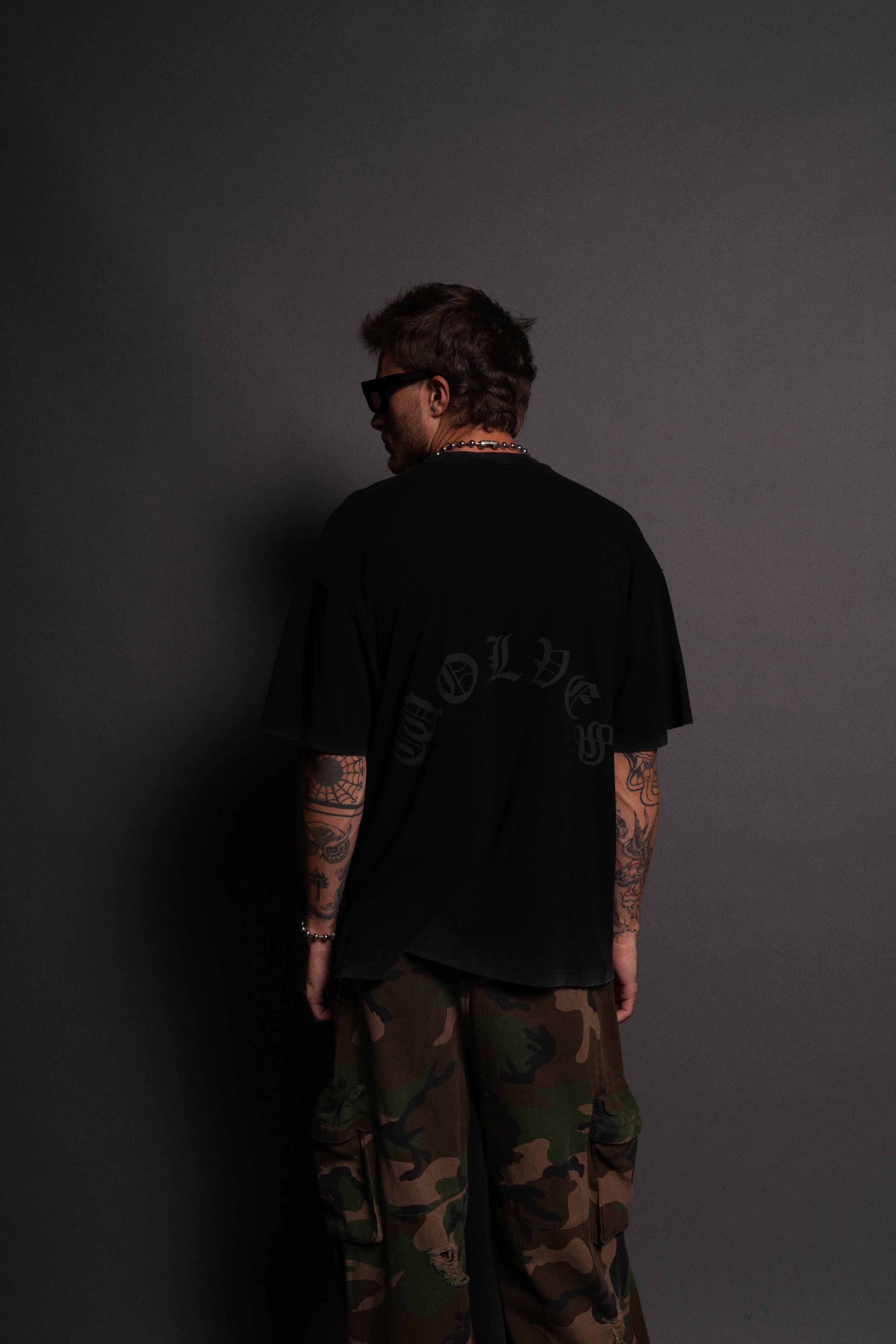 Fear Thou Not "Premium" Oversized Tee in Black