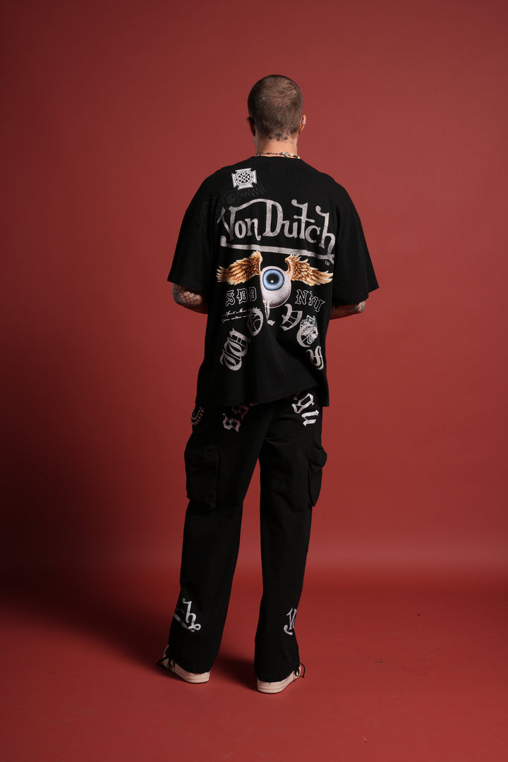 DSVD NFGU Premium Oversized Tee in Black