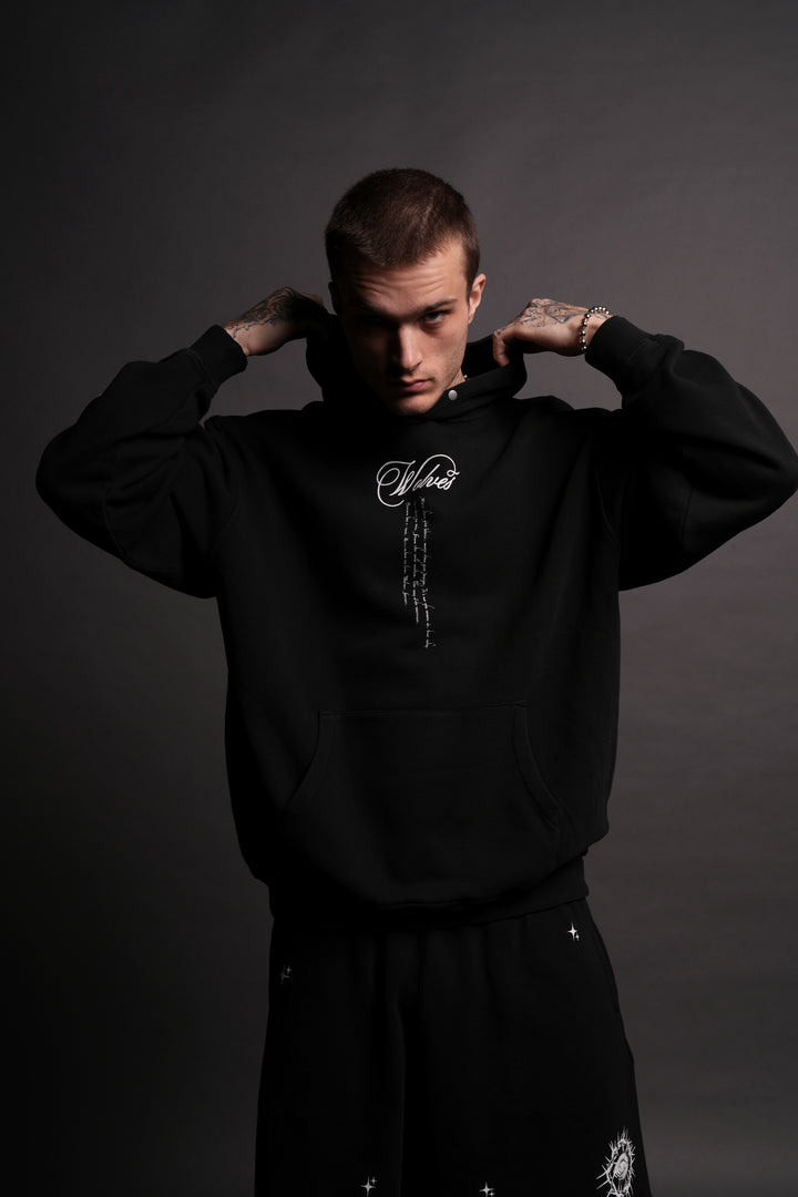 (1 OF 500) Have No Fear "Pierce" Hoodie in Black