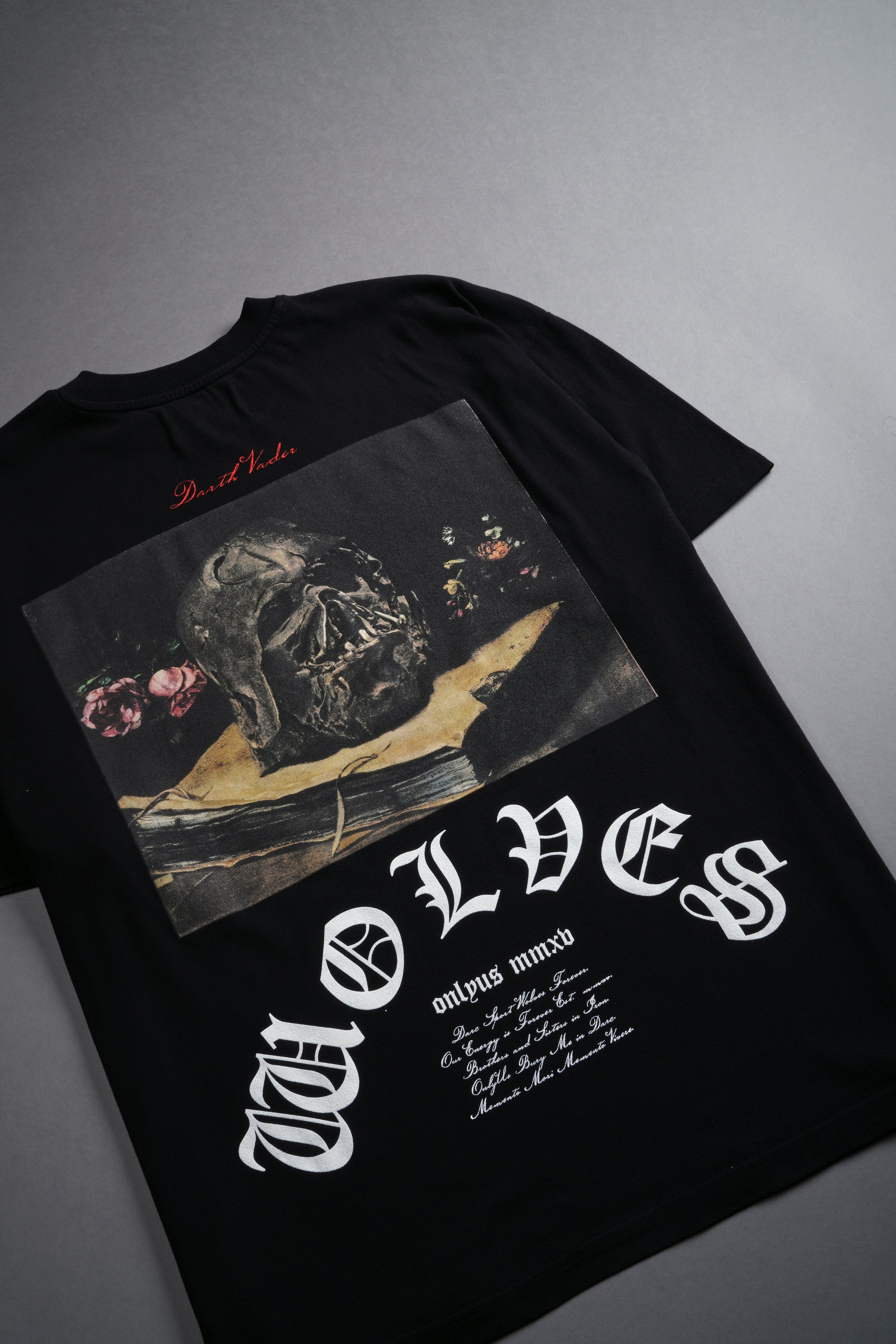 Ashes Of The Dark Lord "Premium" Oversized Tee in Black