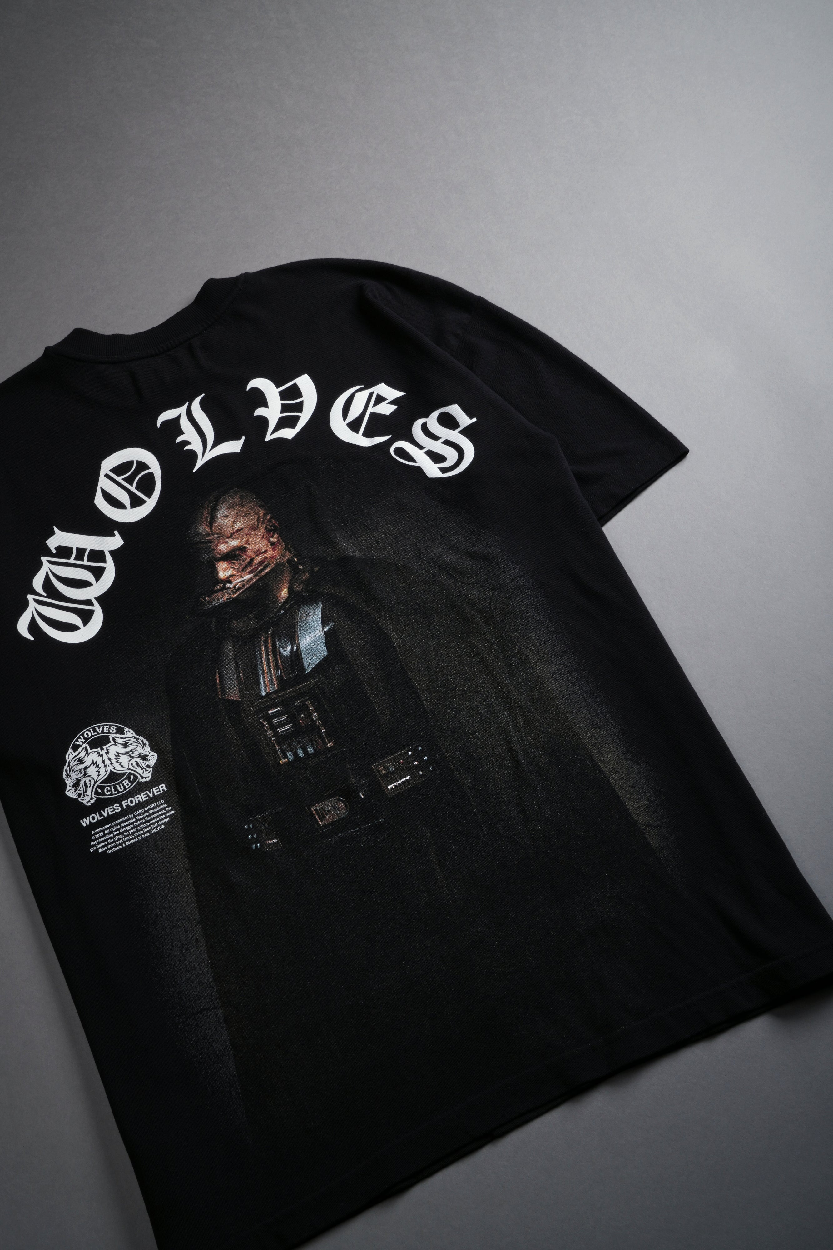 Scorched "Premium" Oversized Tee in Black