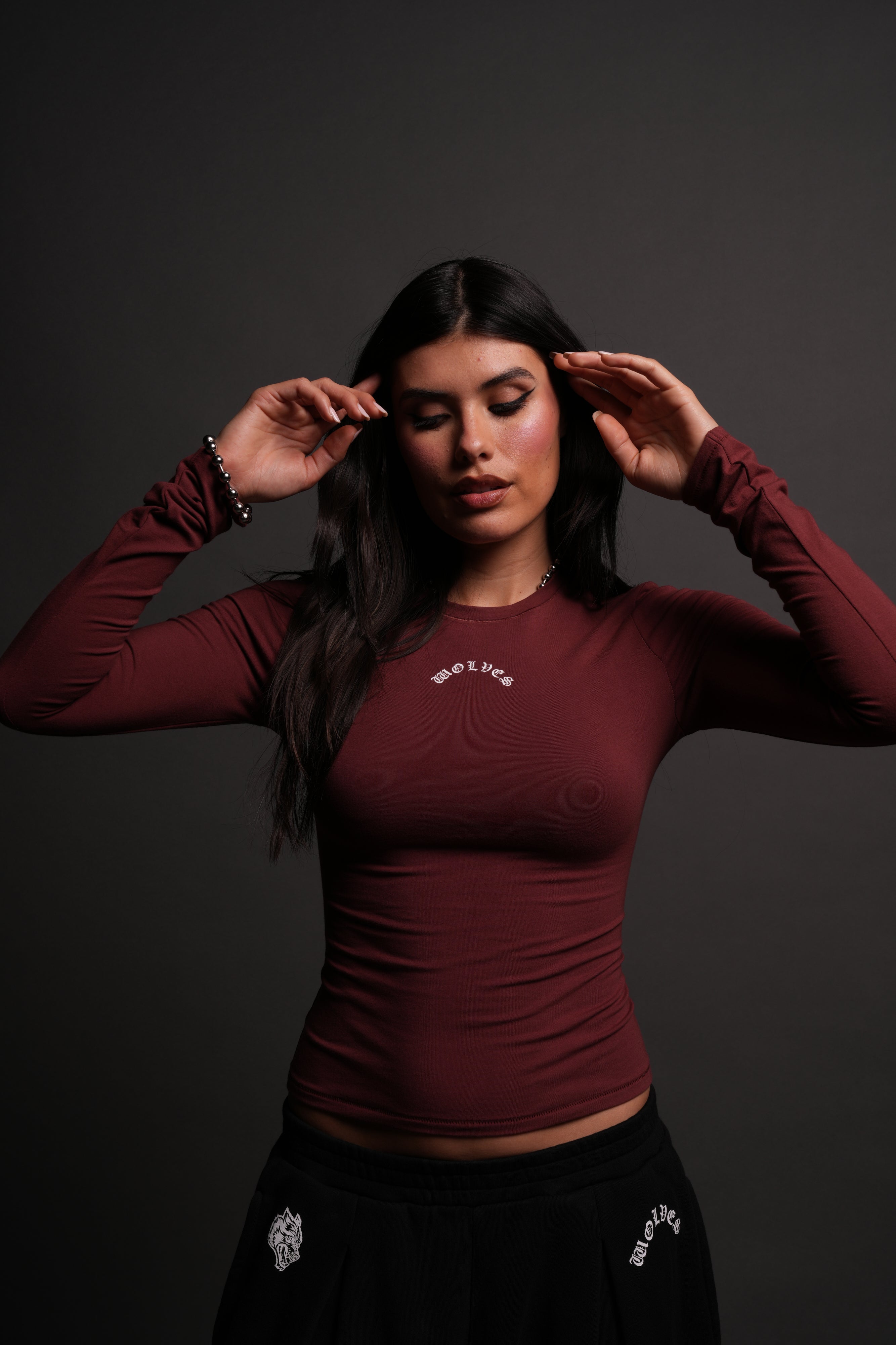 Chopper "Eden" L/S Tee in Oxblood