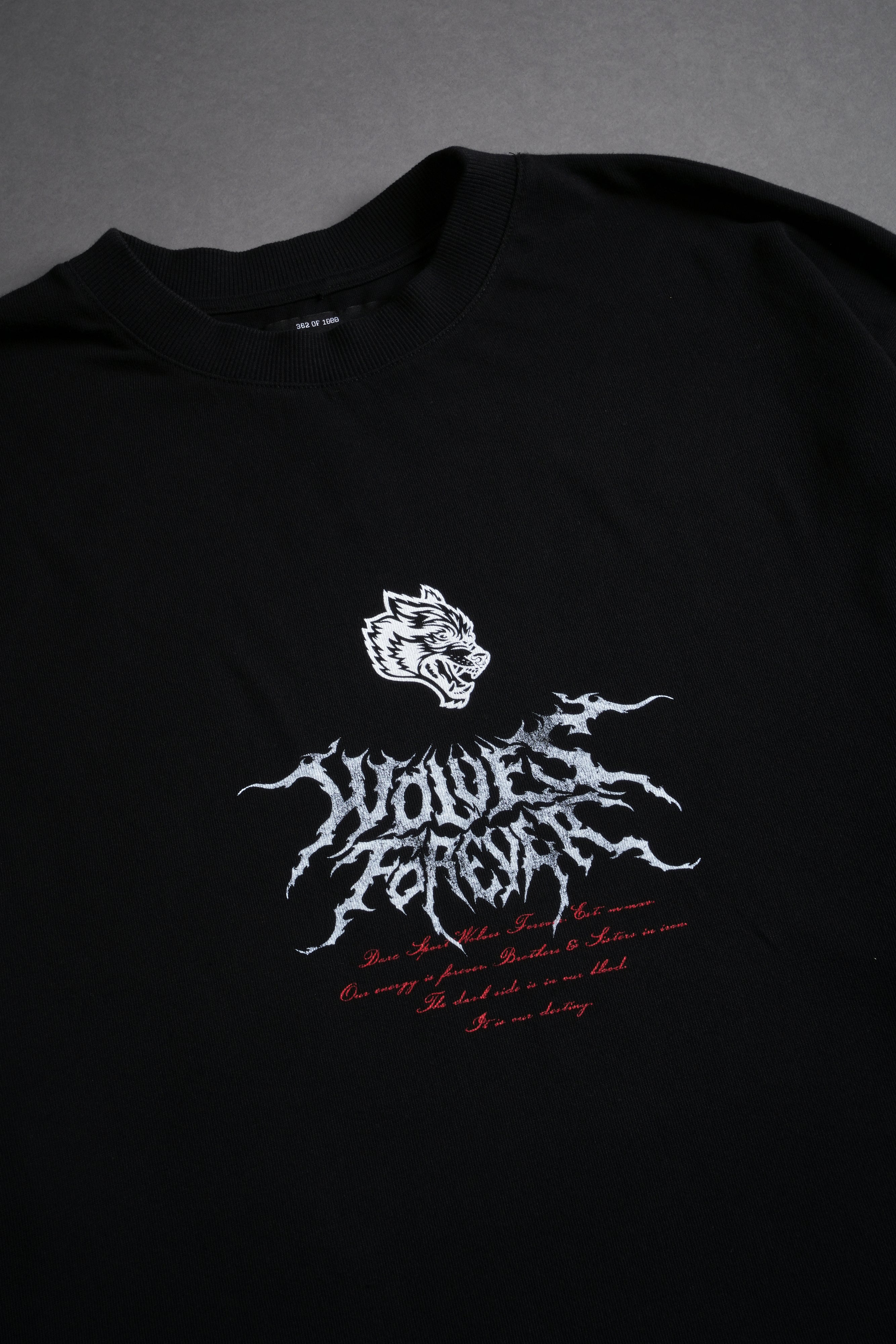 Shadows Of The Empire "Premium" Oversized Tee in Black