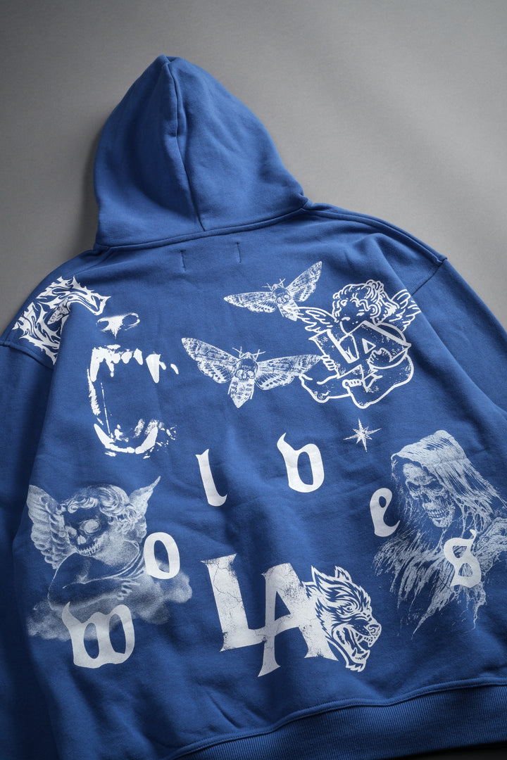 Homage To La Pierce Hoodie in La Blue