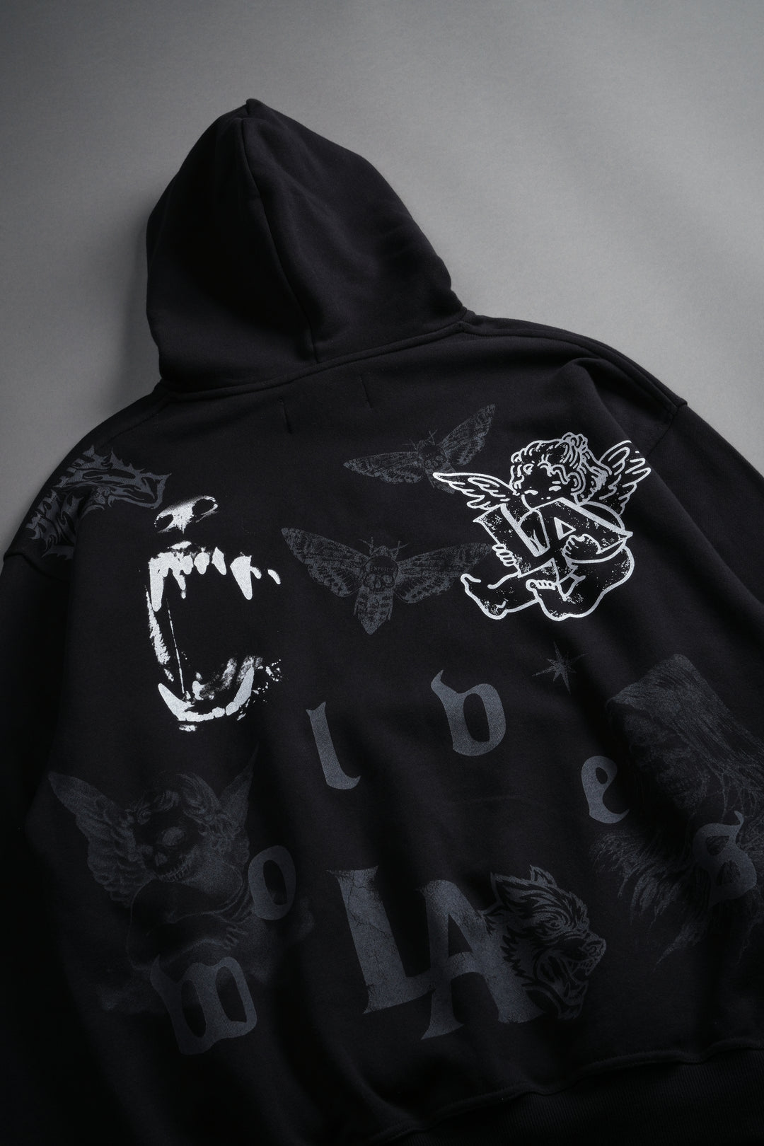 Homage To La Pierce Hoodie in Black