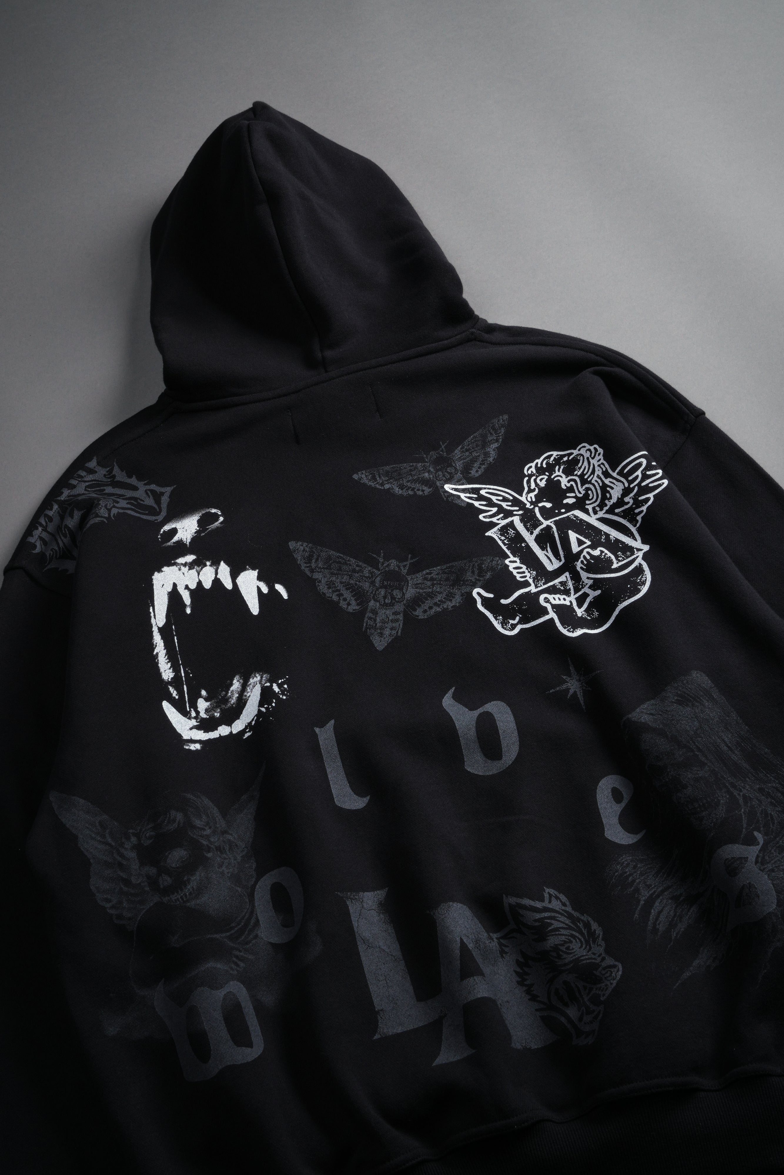 Homage To La Pierce Hoodie in Black