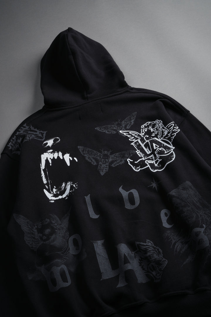 Homage To La Pierce Hoodie in Black