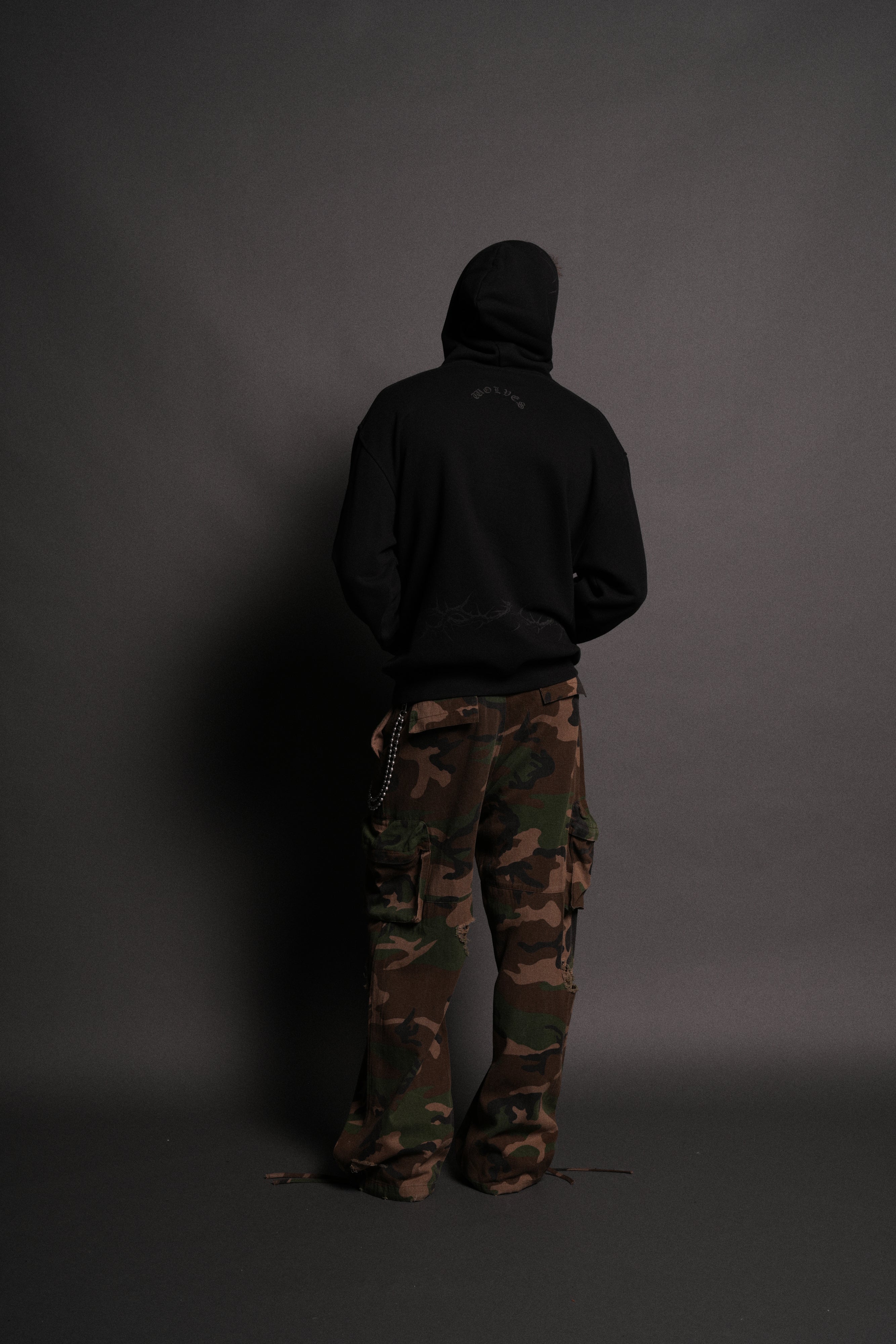 Surrounded by Thorns "Pierce" Hoodie in Black