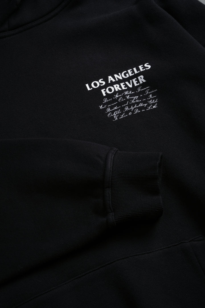 La Wolves V2 Pierce Hoodie in Black