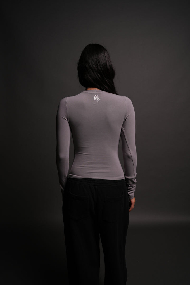 Chopper "Eden" L/S Tee in Dove Gray