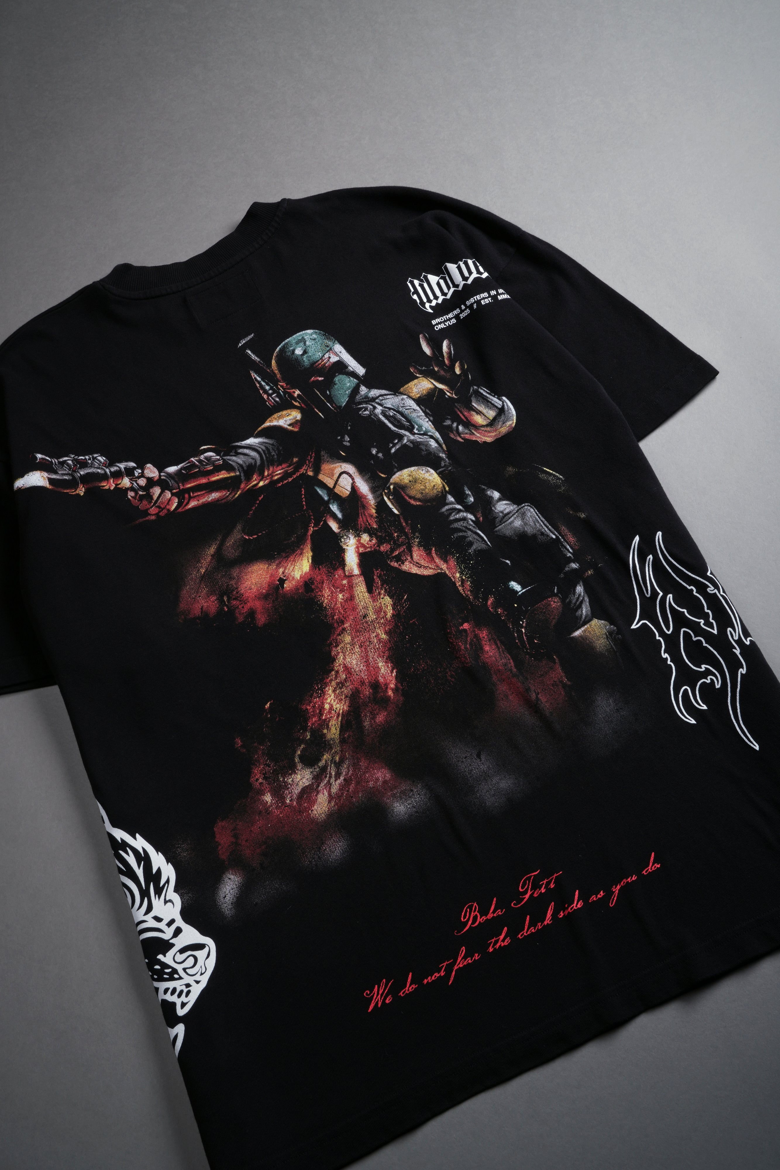 Boba Fett "Side By Side" Series Premium Tee in Black