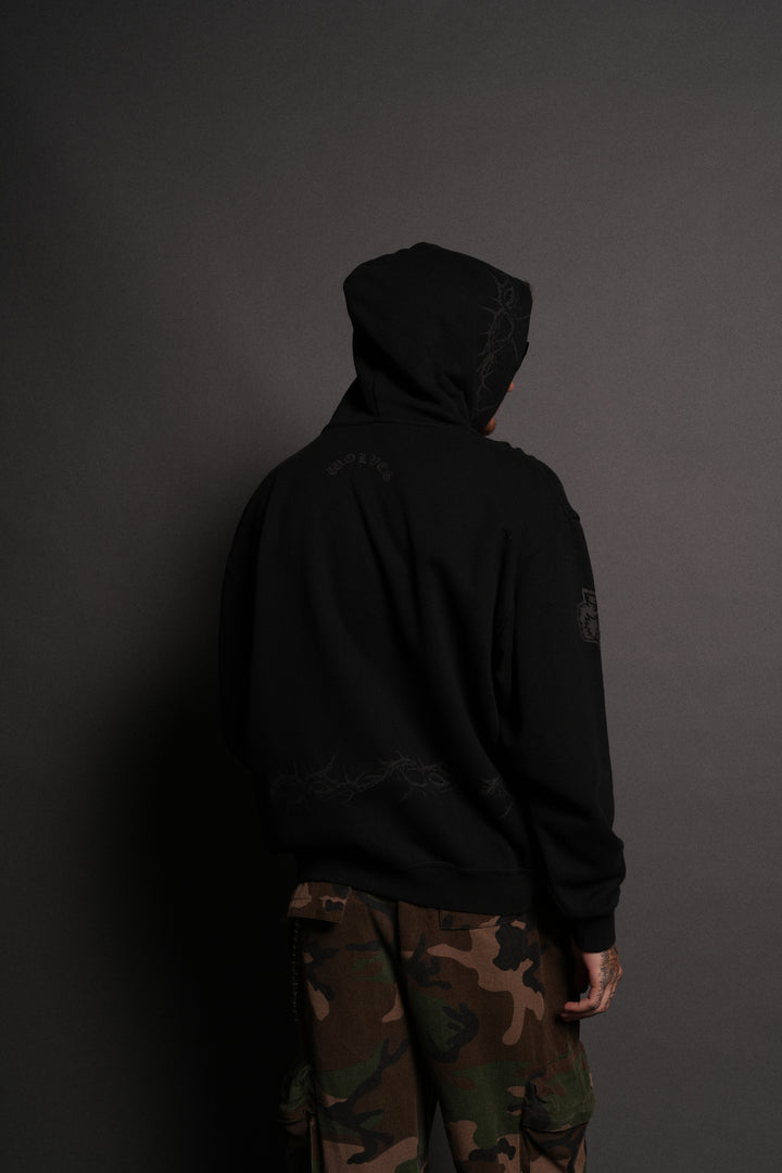 Surrounded by Thorns "Pierce" Hoodie in Black