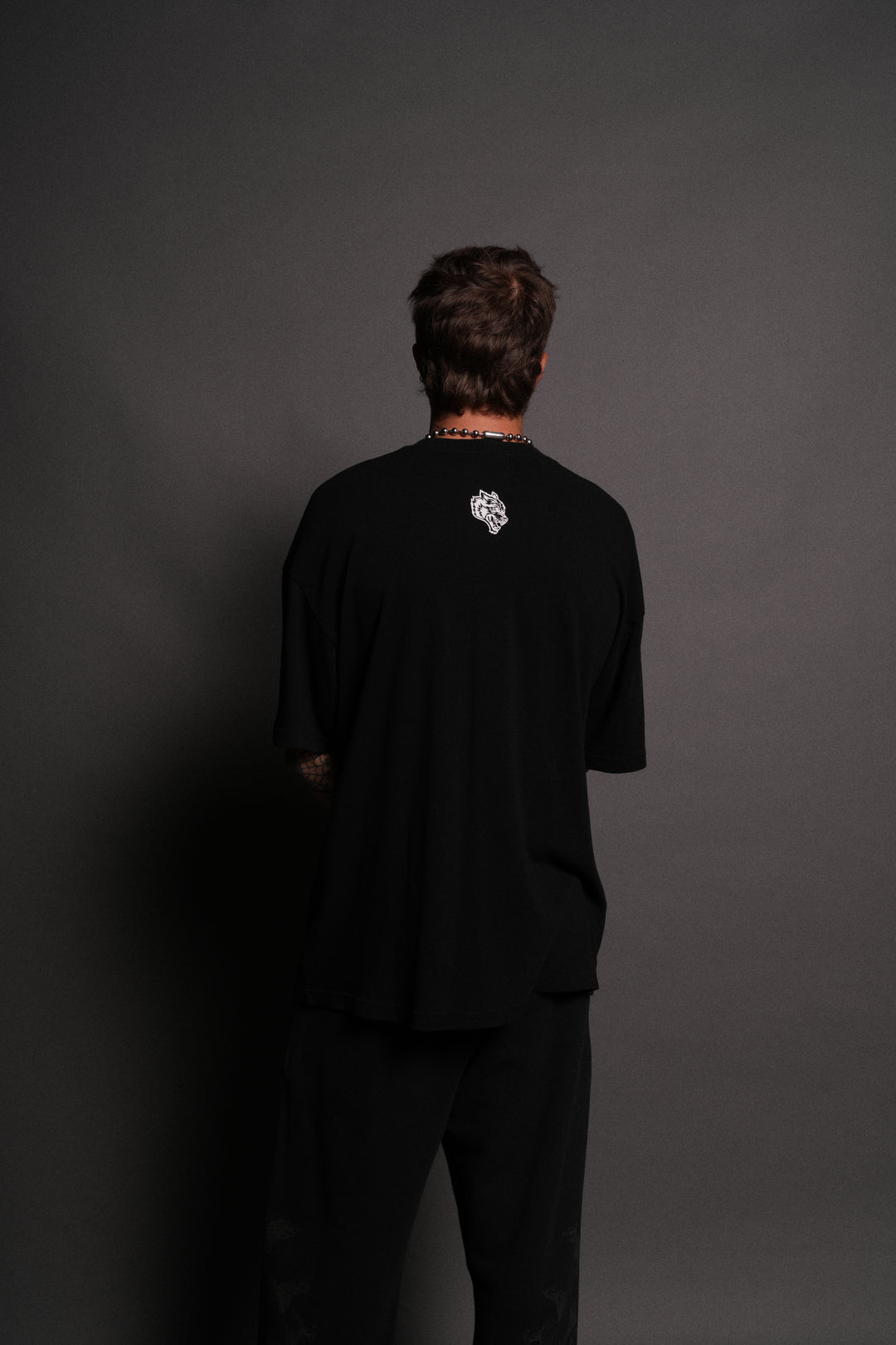 Fallen Halo Oversized "Premium" Unisex Tee in Black