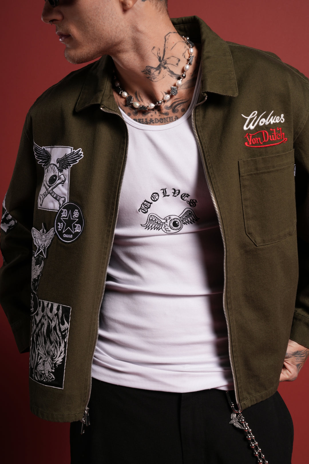 Darc Vice LS Vince Shirt in Olive