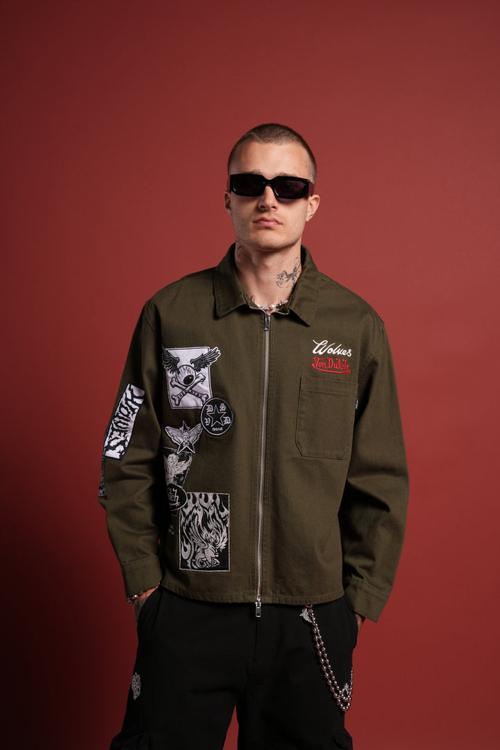 Darc Vice LS Vince Shirt in Olive