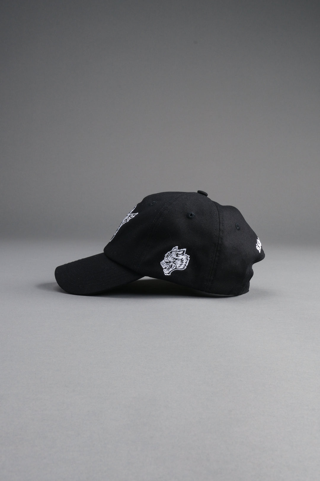 La Cherub Dad Hat (V2) in Black
