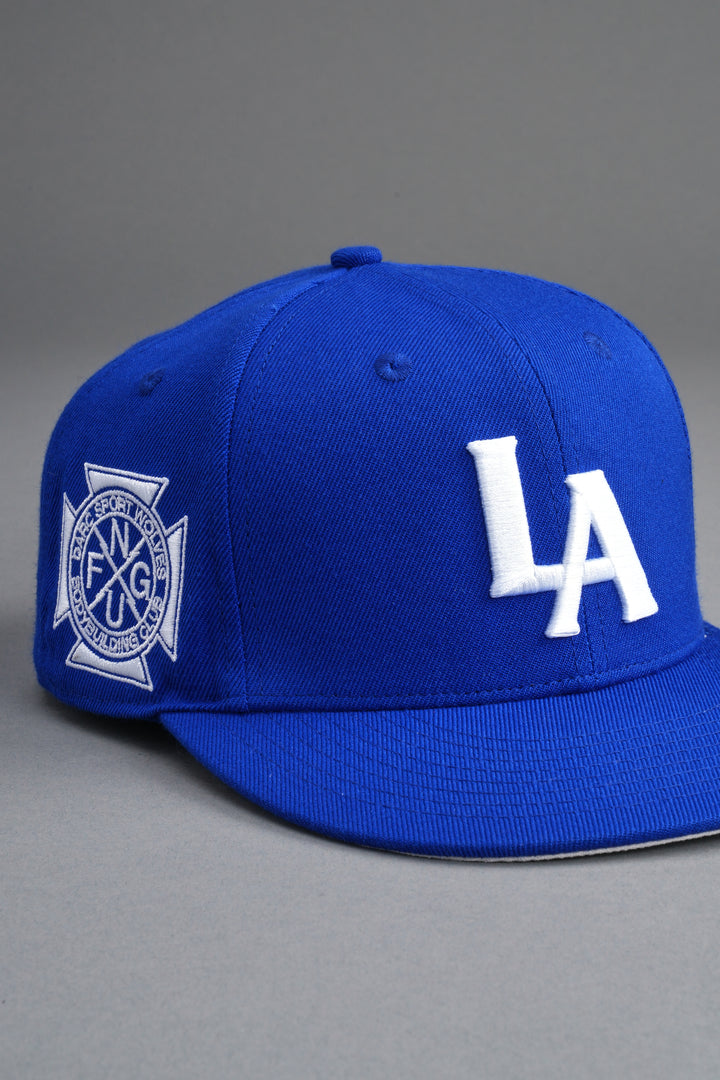 Los Angeles Forever Fitted Cap in La Blue