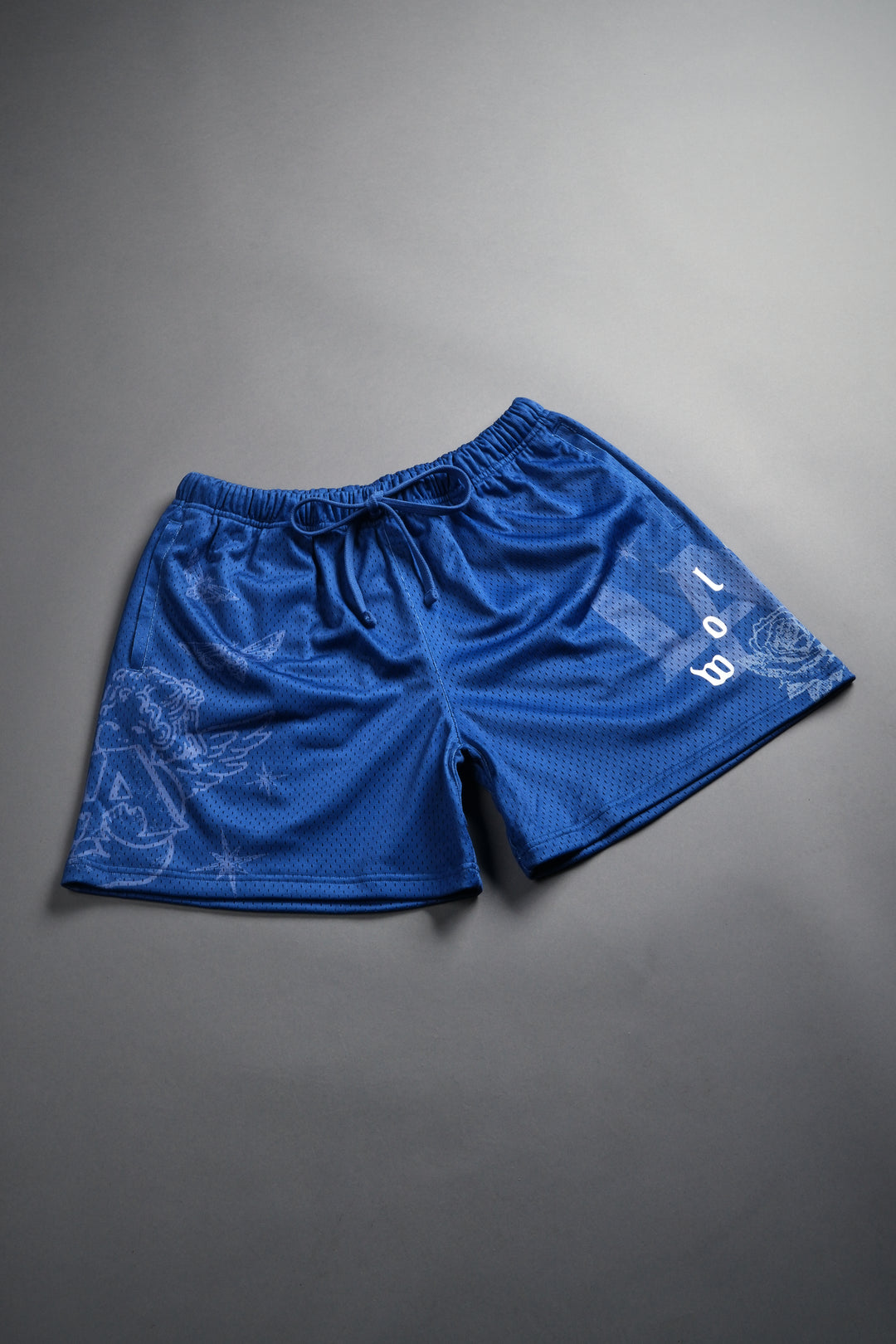 Homage To La Mesh Shorts in La Blue