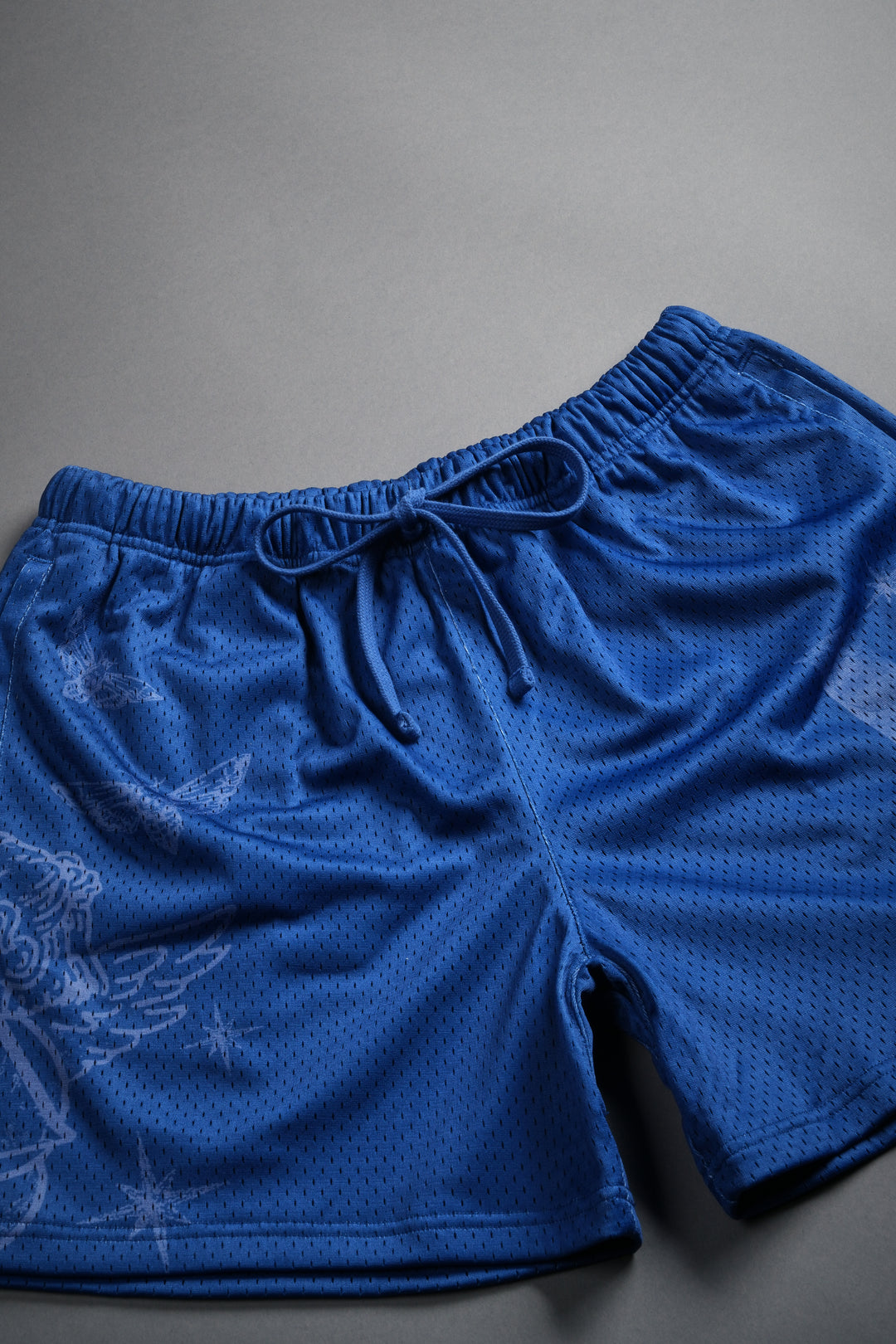Homage To La Mesh Shorts in La Blue