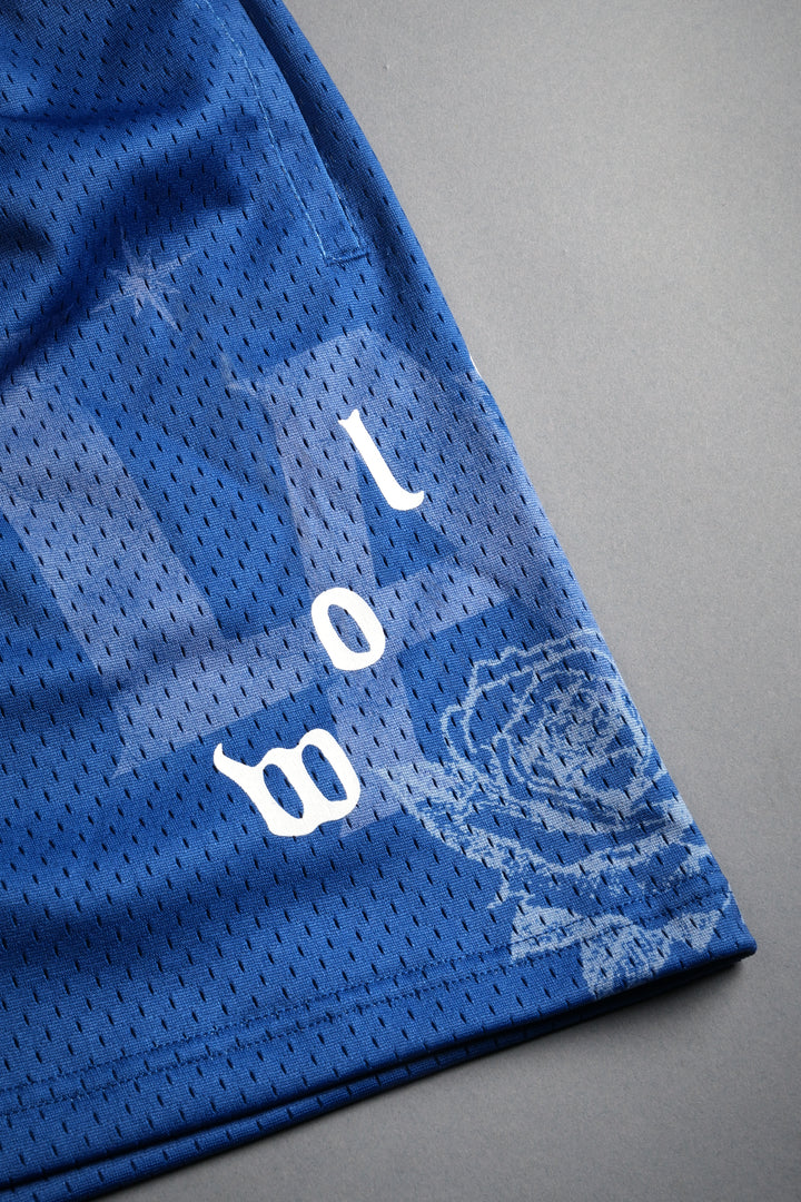 Homage To La Mesh Shorts in La Blue