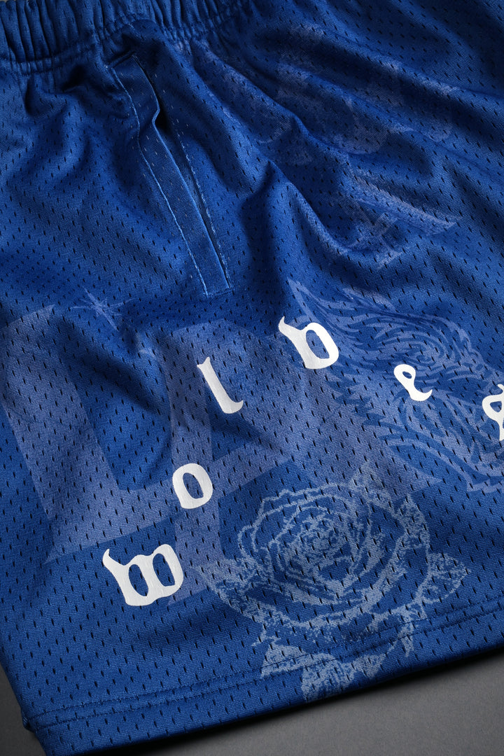 Homage To La Mesh Shorts in La Blue