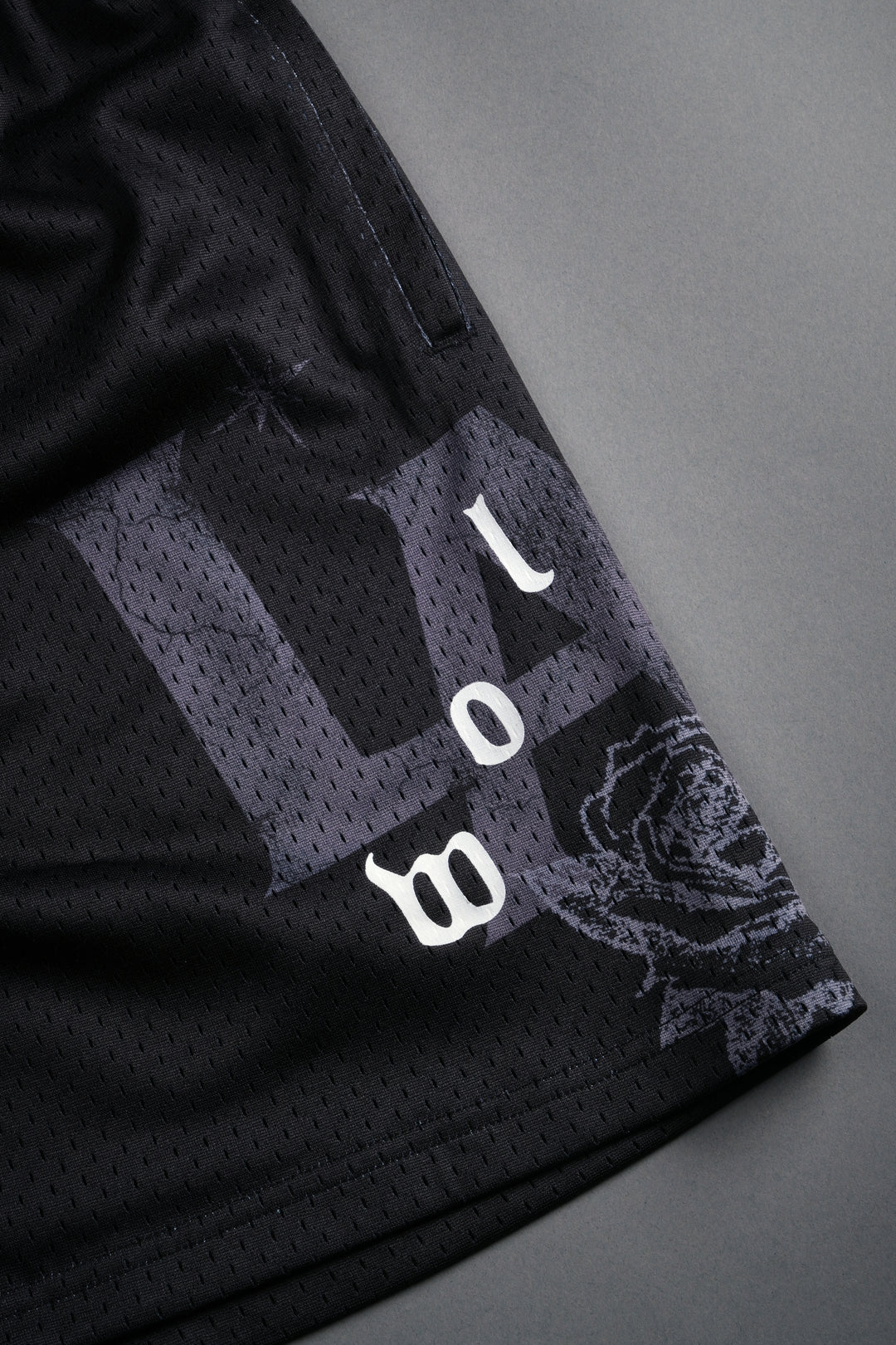 Homage To La Mesh Shorts in Black