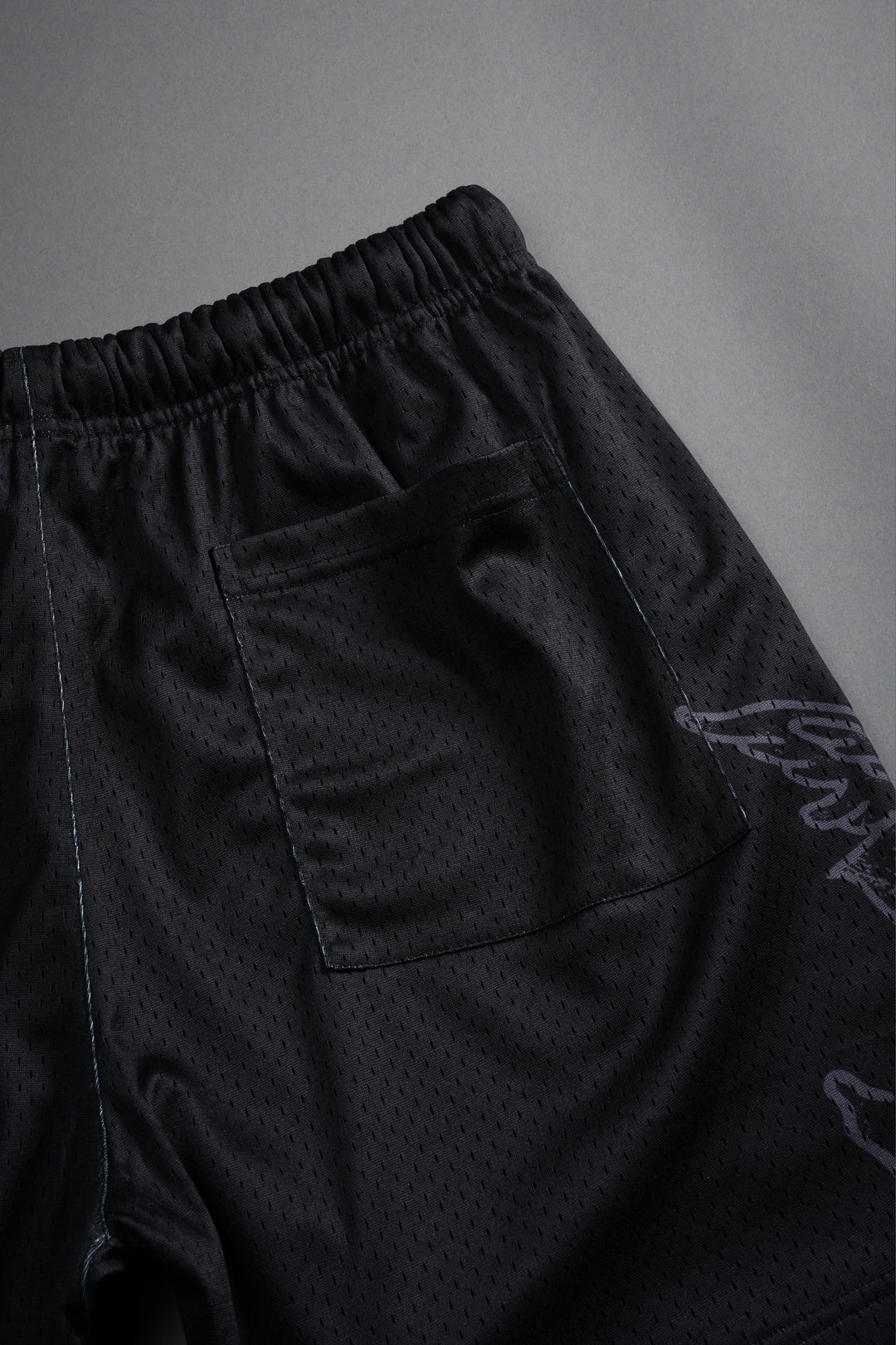 Homage To La Mesh Shorts in Black