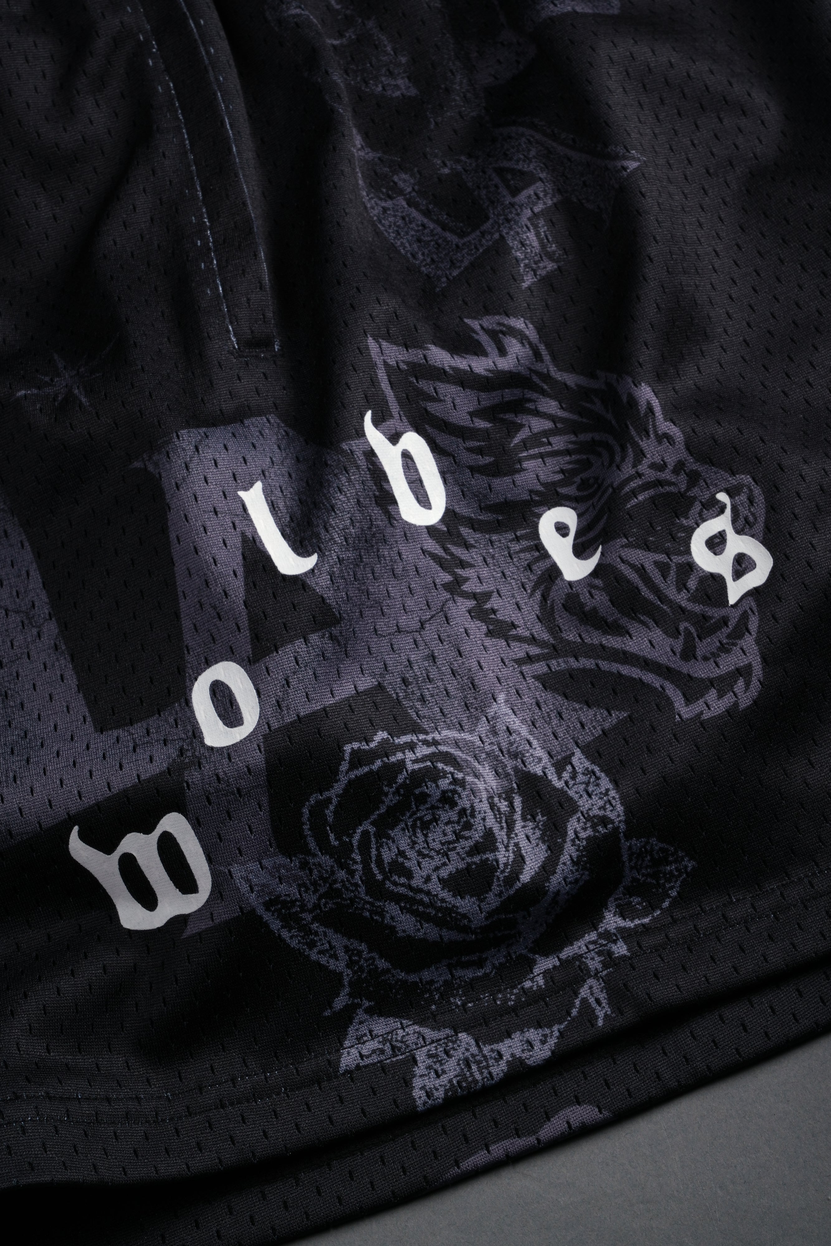 Homage To La Mesh Shorts in Black
