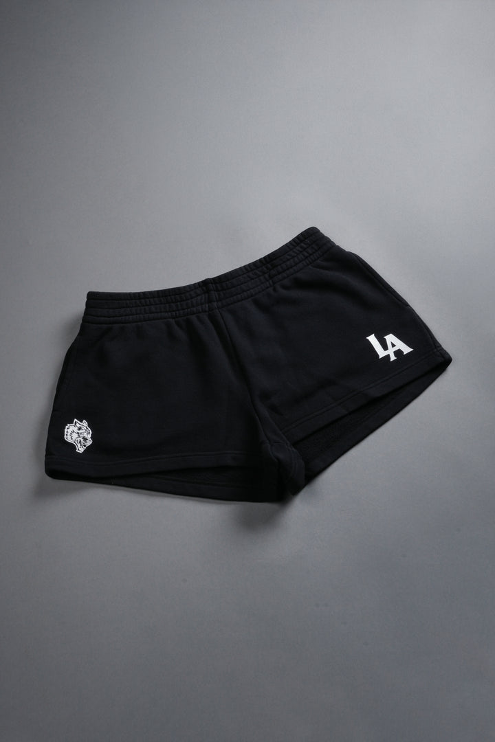 La Wolves V2 Ellie Sweat Shorts in Black