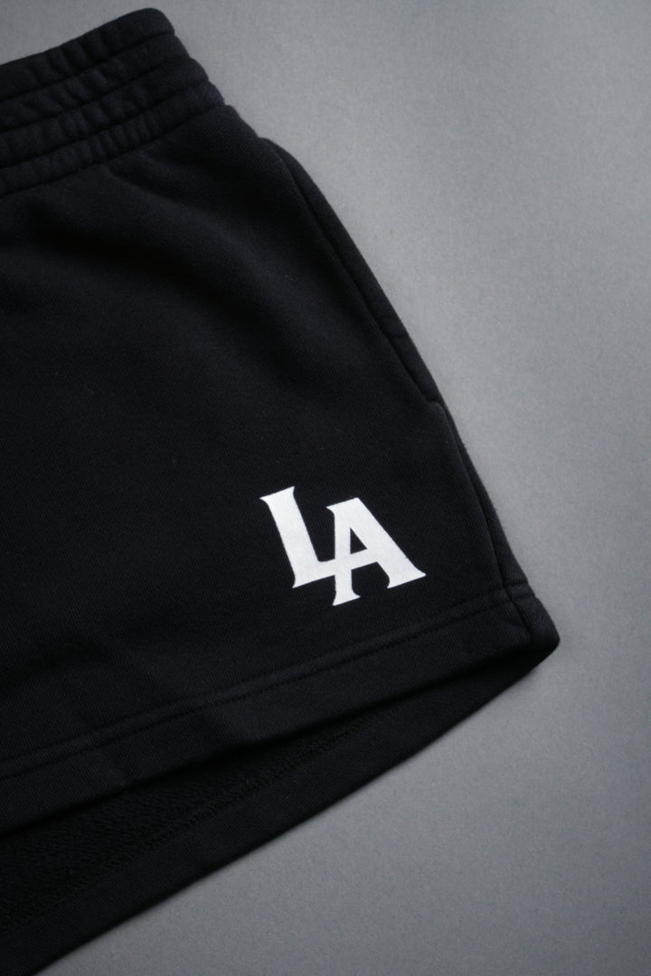 La Wolves V2 Ellie Sweat Shorts in Black