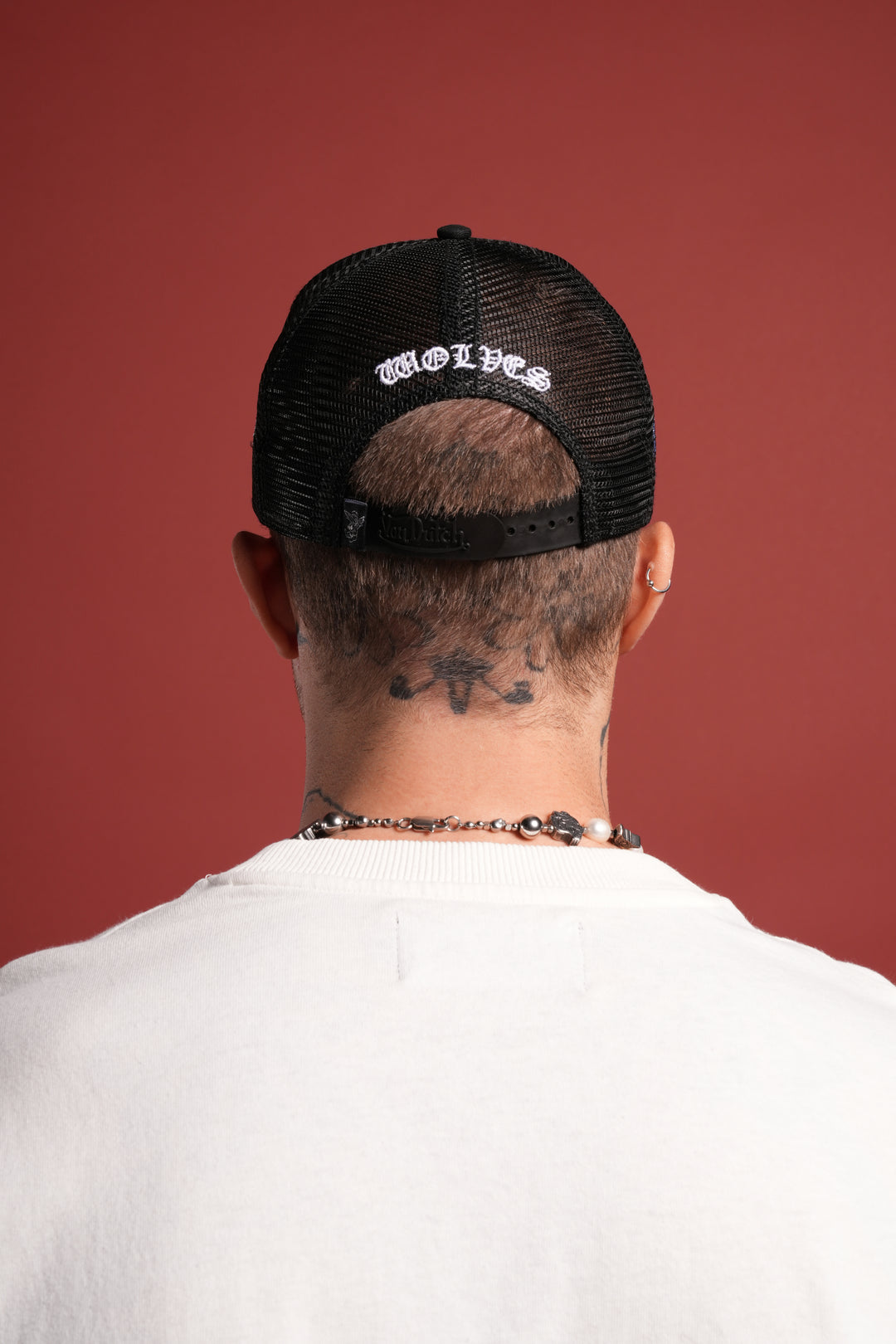 DSVD Collab Trucker Hat in Black Camo/Olive