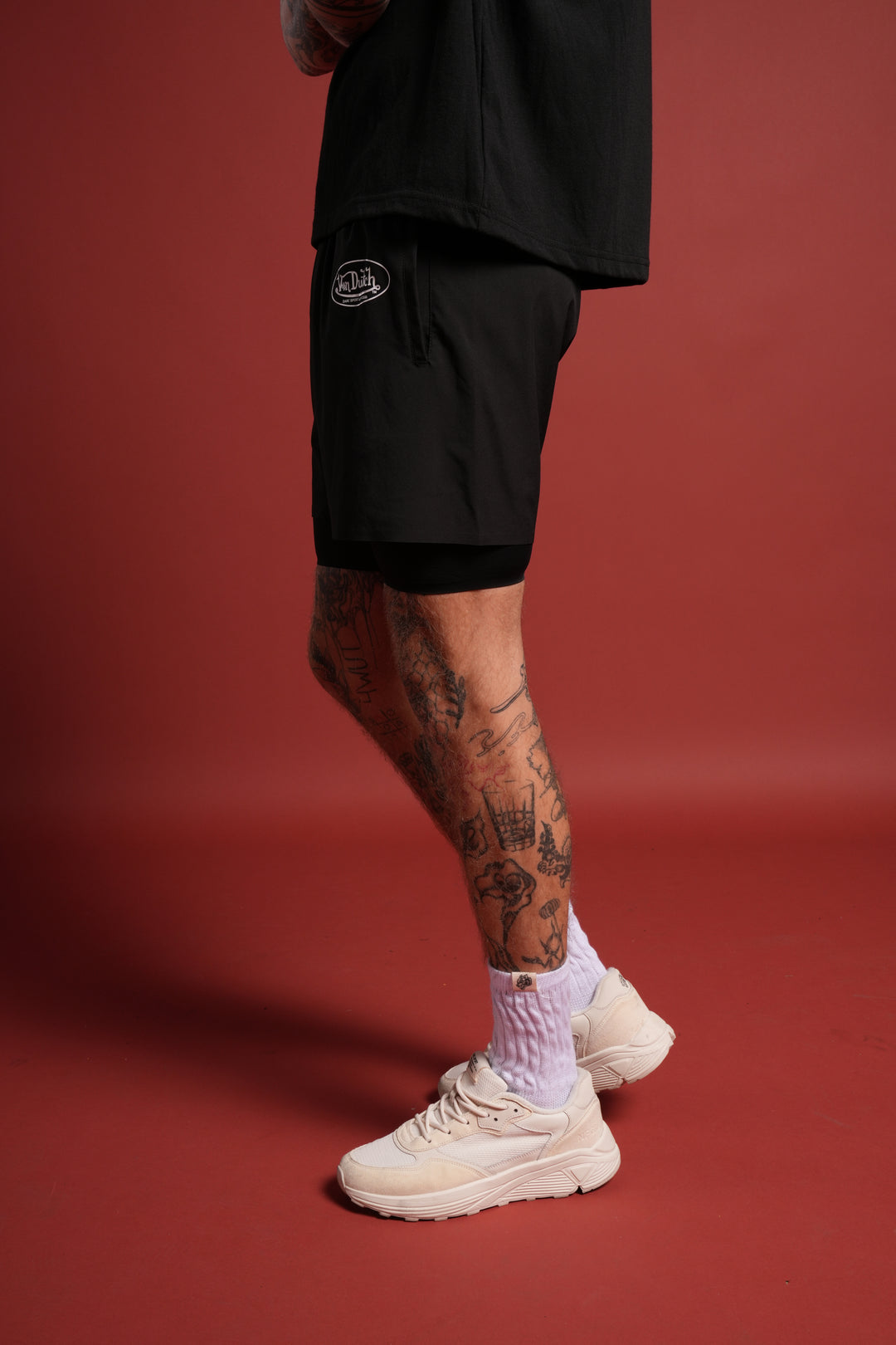 DSVD Legacy Compression Shorts in Black