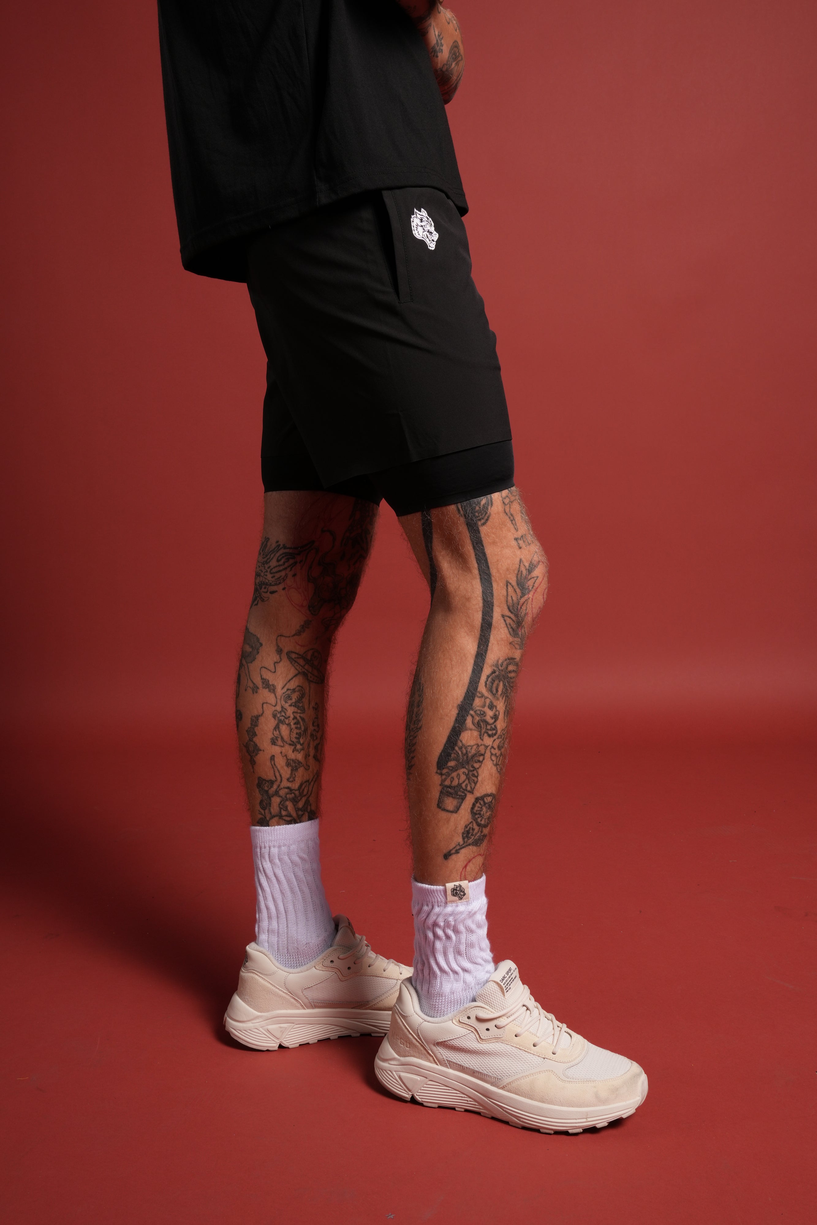 DSVD Legacy Compression Shorts in Black