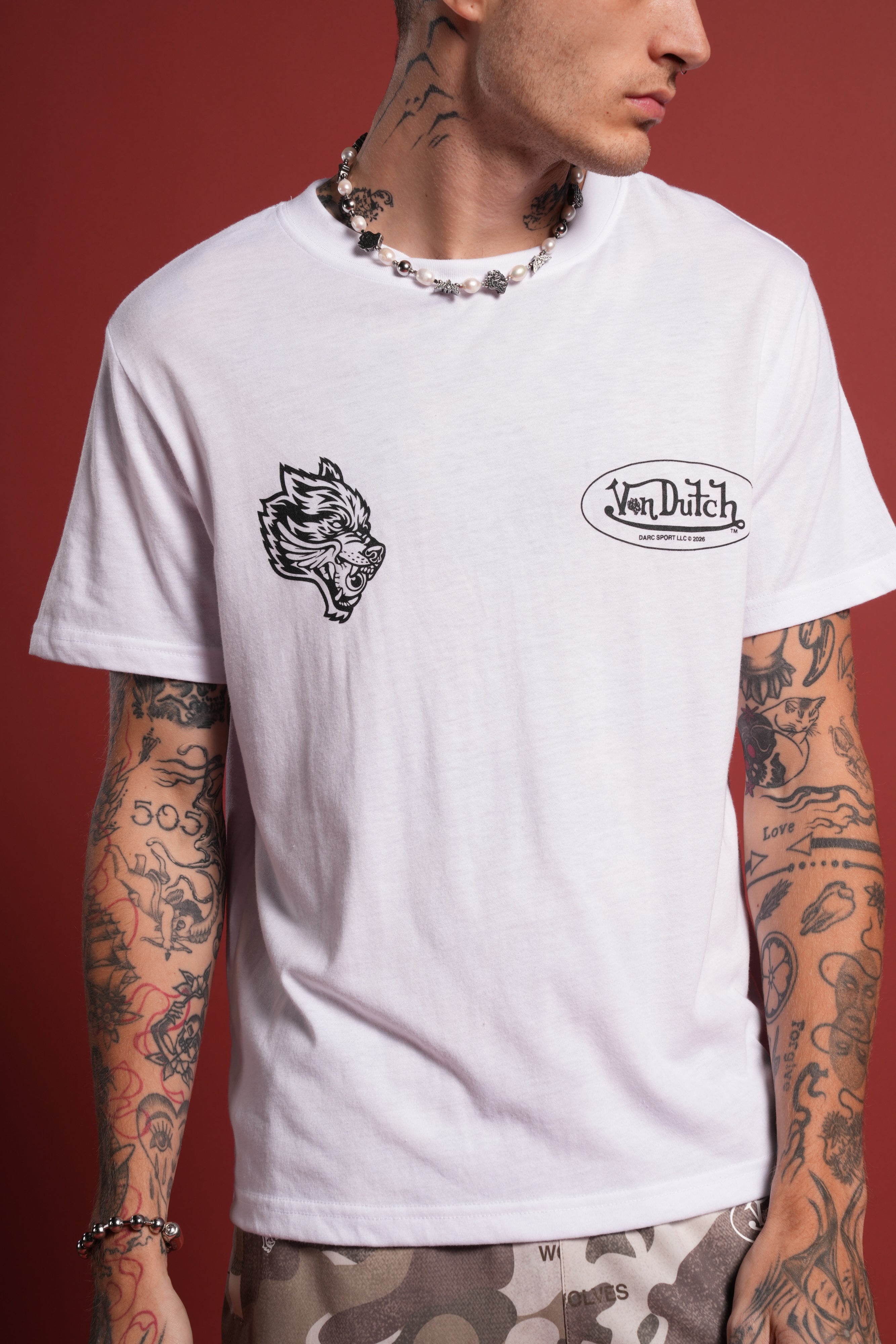 DSVD Legacy "J. Dean" Premium Tee in White