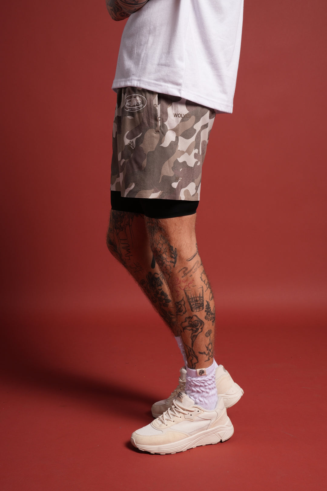 DSVD Legacy Compression Shorts in DSVD Green Camo