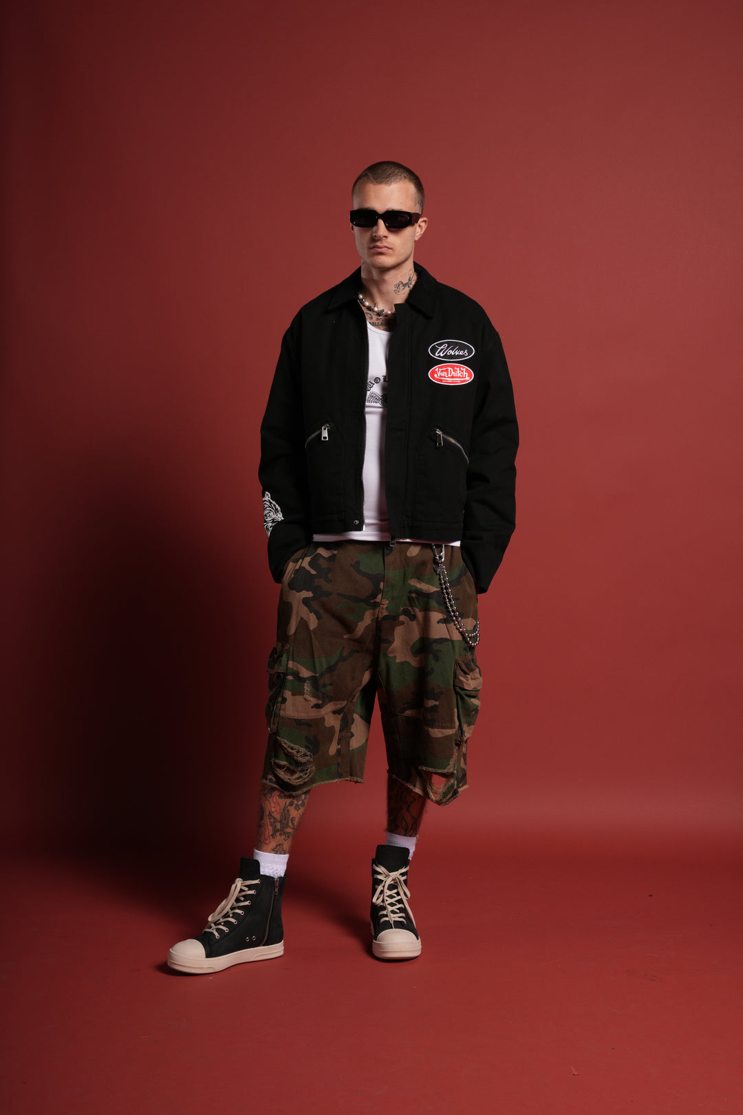 Rebel Heritage Earl Jacket in Black