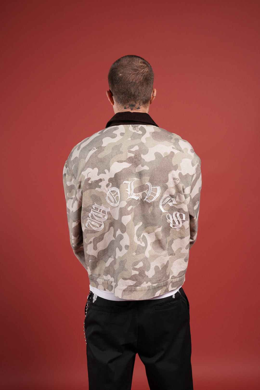 VD Chopper Earl Jacket in DSVD Green Camo